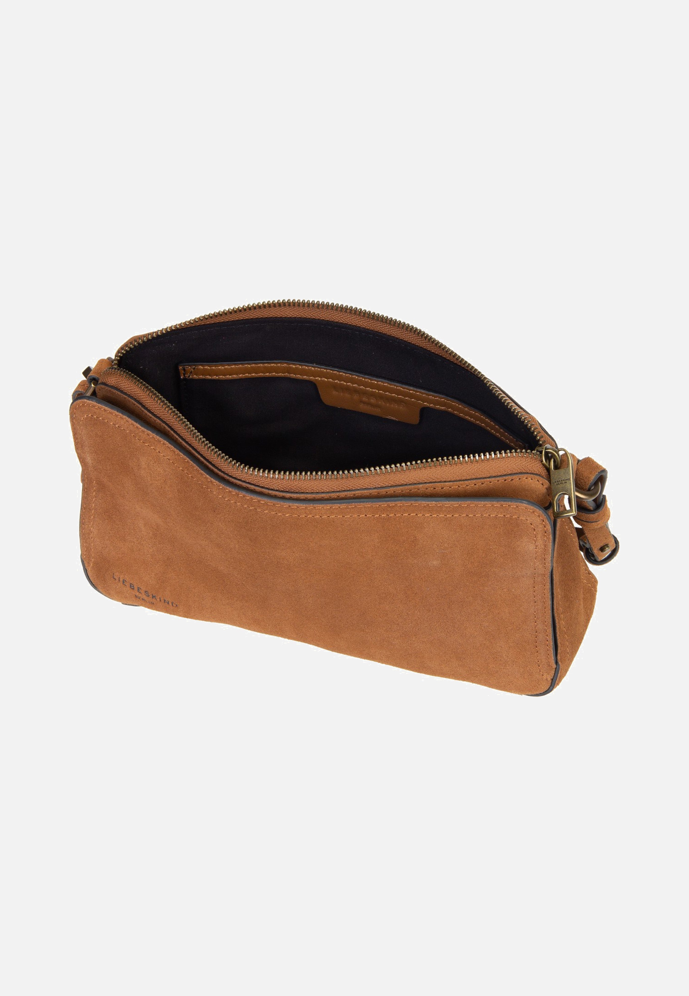 Liebeskind Berlin Clarice II Crossbody M Hydro Suede Brown Crossbody Bag