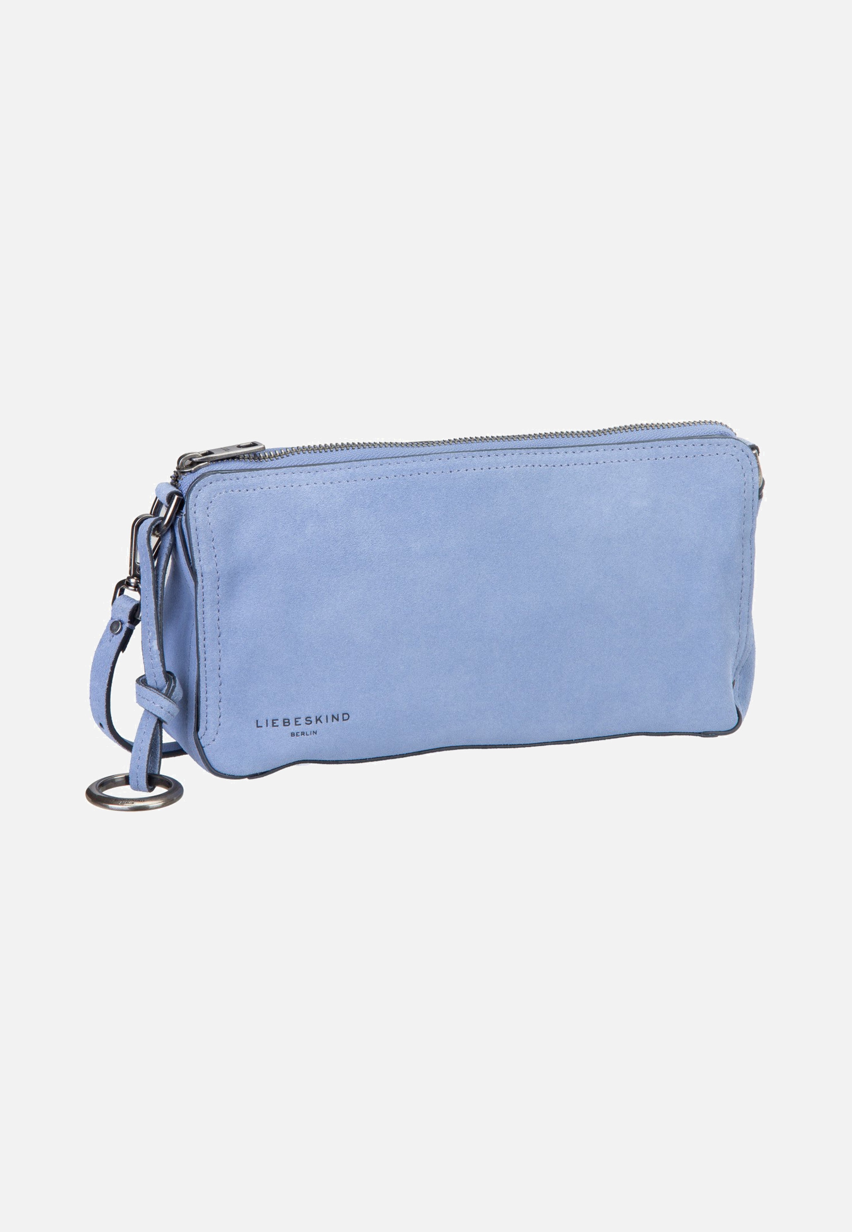 Liebeskind Berlin Clarice II Crossbody M Hydro Suede Flower Blue Crossbody Bag