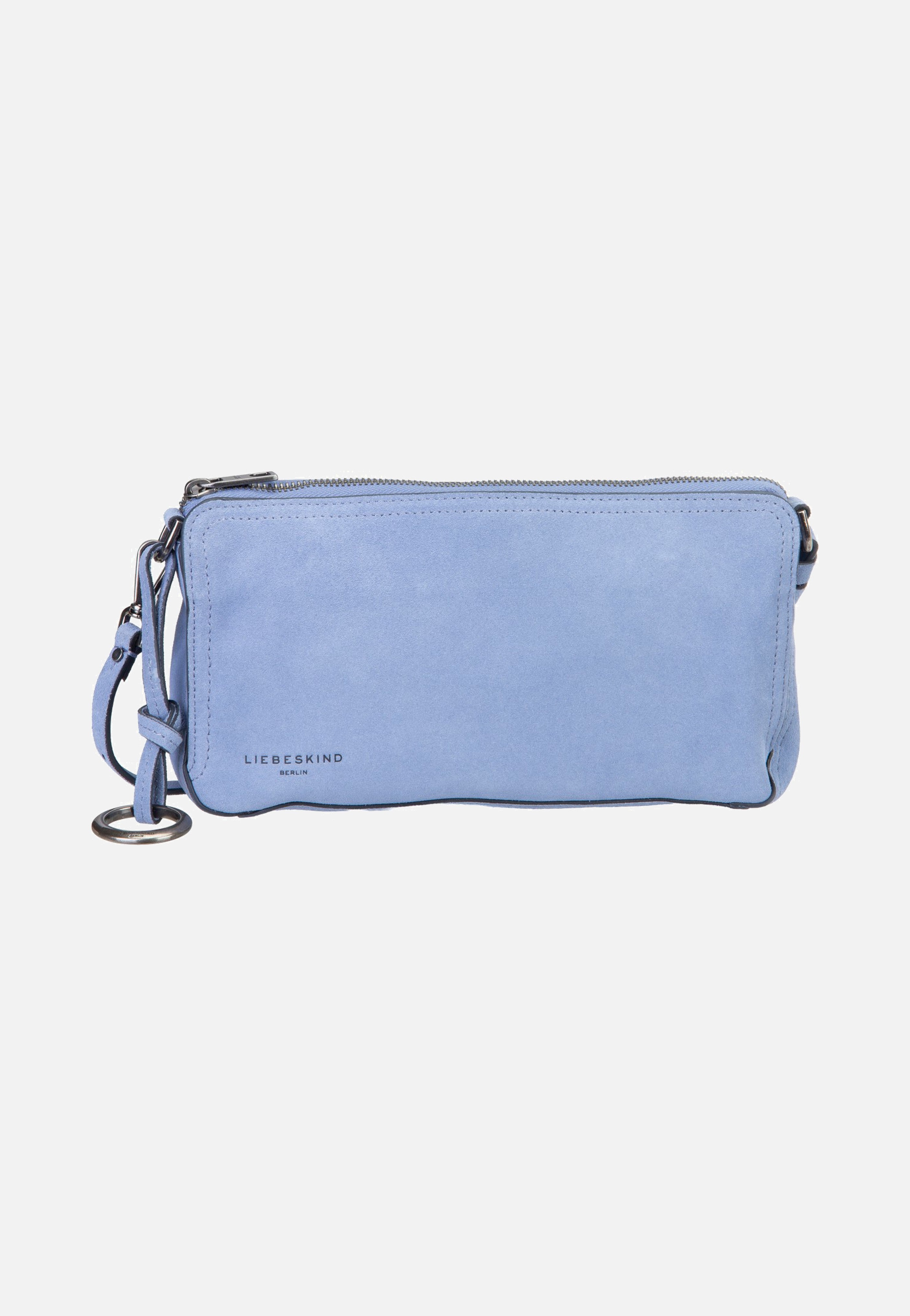 Liebeskind Berlin Clarice II Crossbody M Hydro Suede Flower Blue Crossbody Bag