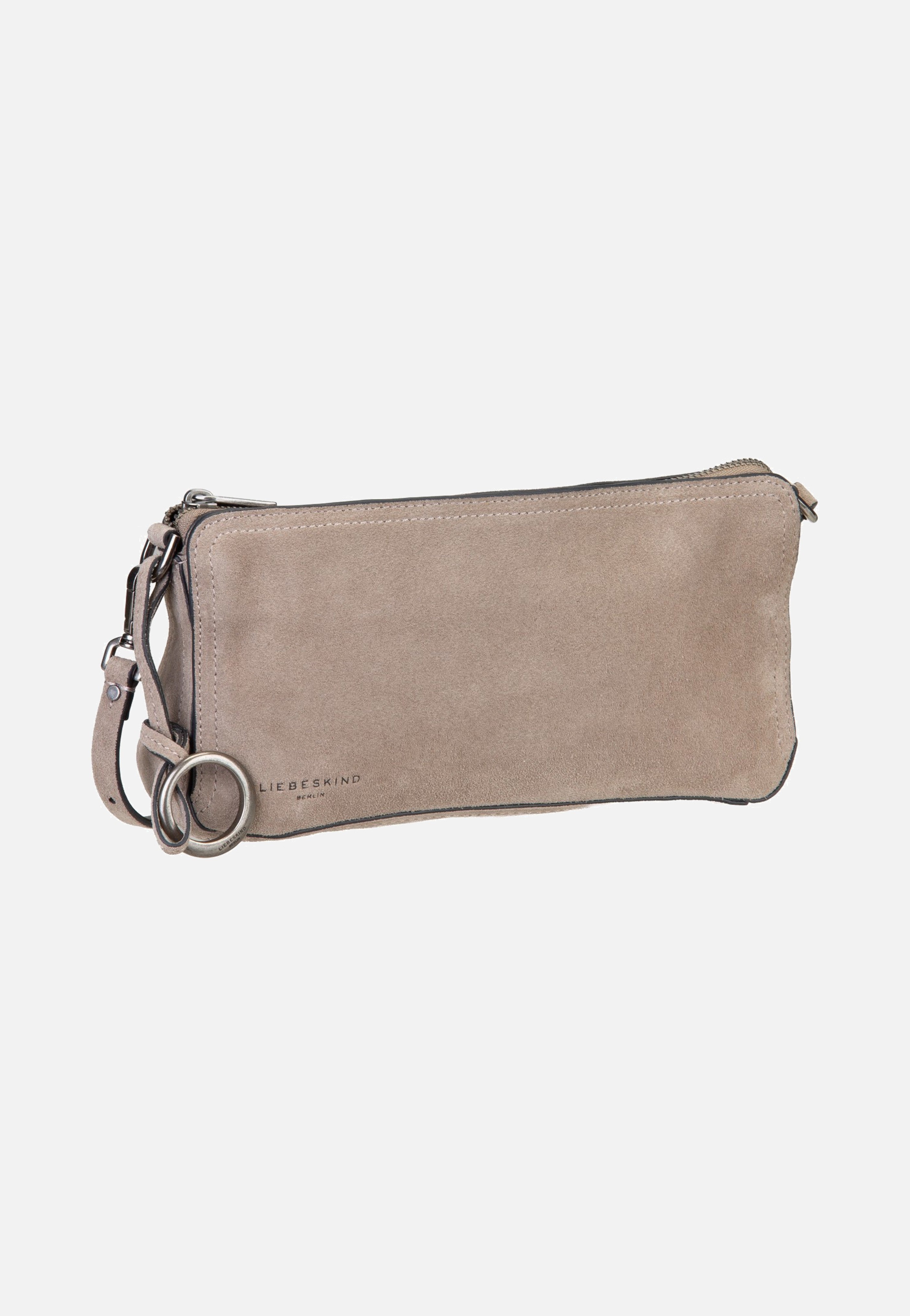 Liebeskind Berlin Clarice II Crossbody M Hydro Suede Neutral Grey Crossbody Bag