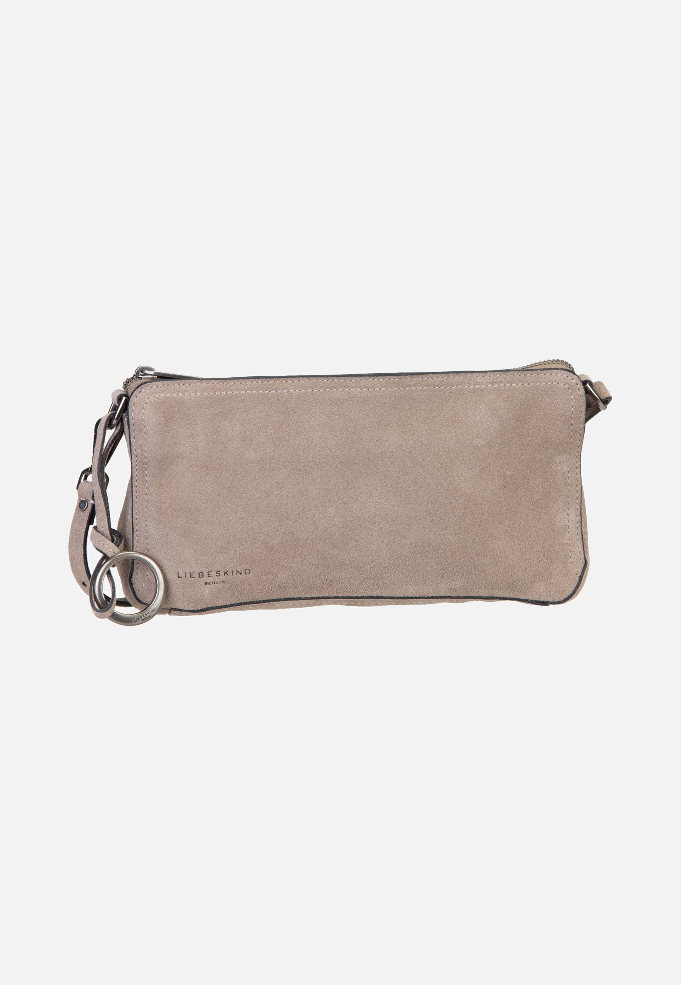Liebeskind Berlin Clarice II Crossbody M Hydro Suede Neutral Grey Crossbody Bag