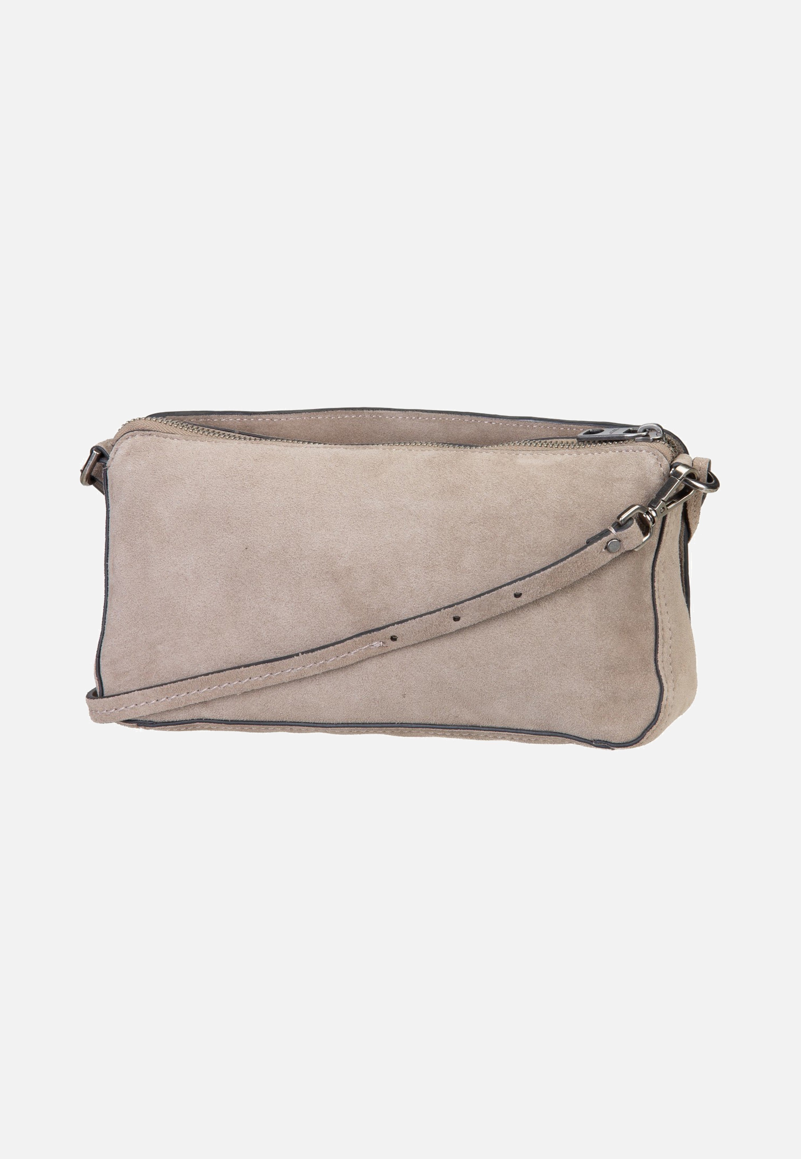 Liebeskind Berlin Clarice II Crossbody M Hydro Suede Neutral Grey Crossbody Bag