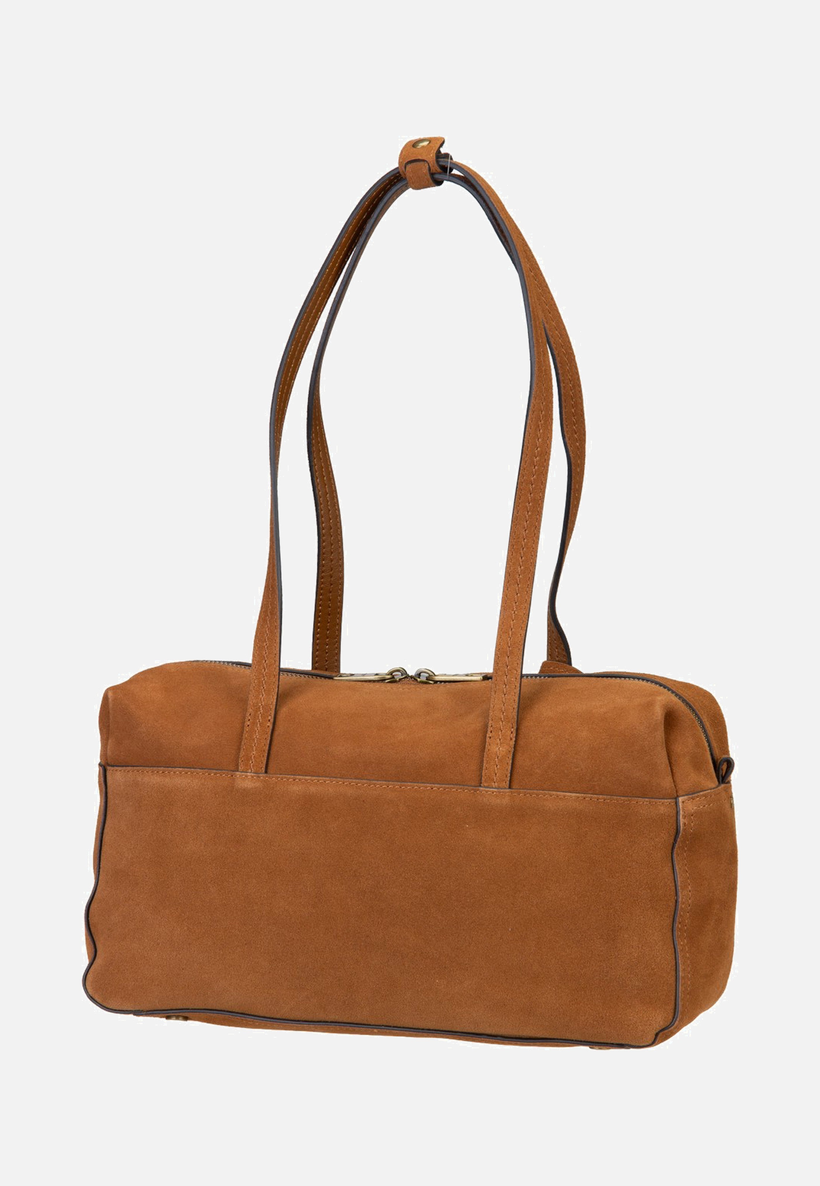 Liebeskind Berlin Clarice II Satchel M Hydro Suede Brown Satchel