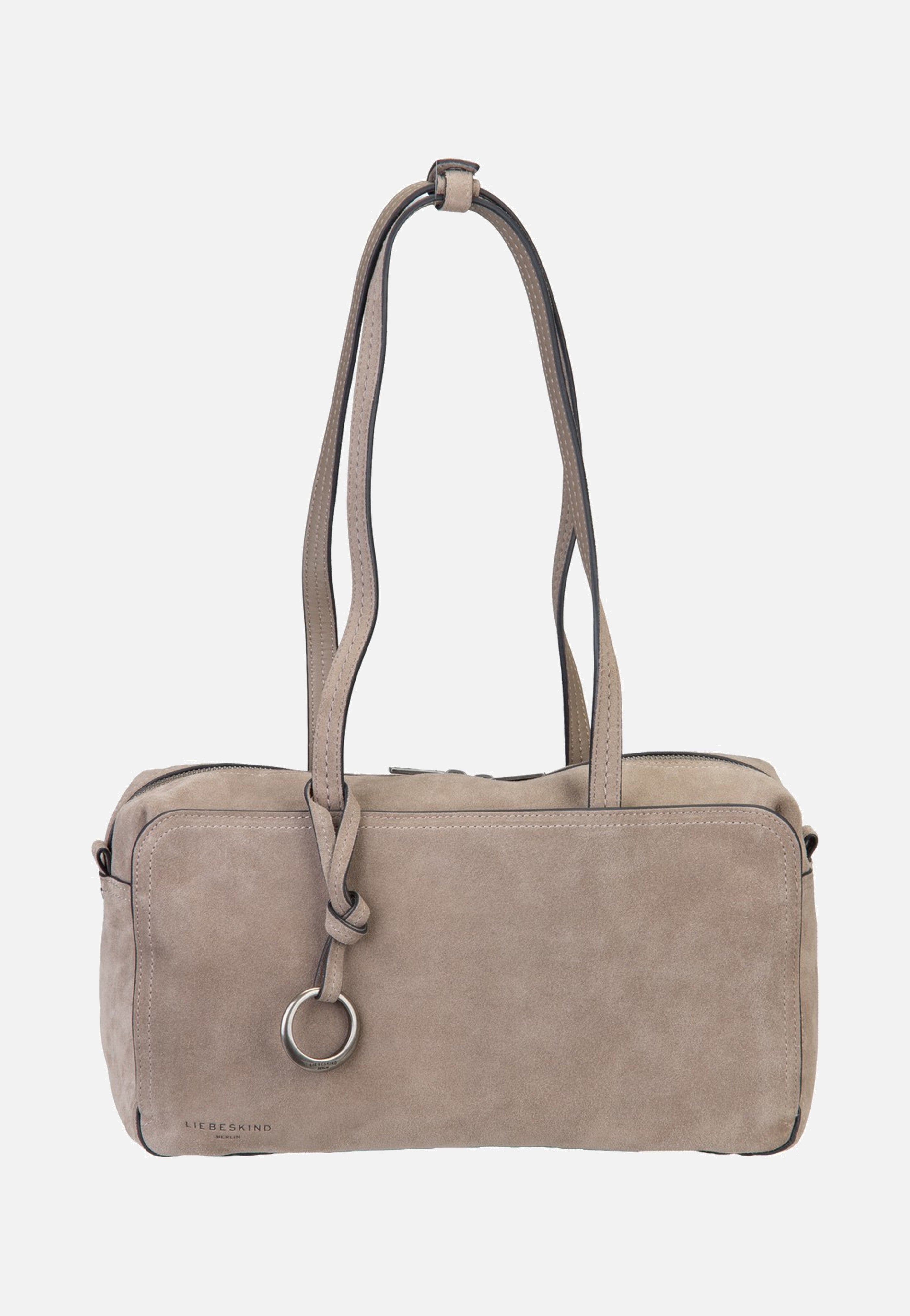 Liebeskind Berlin Clarice II Satchel M Hydro Suede Neutral Grey Satchel