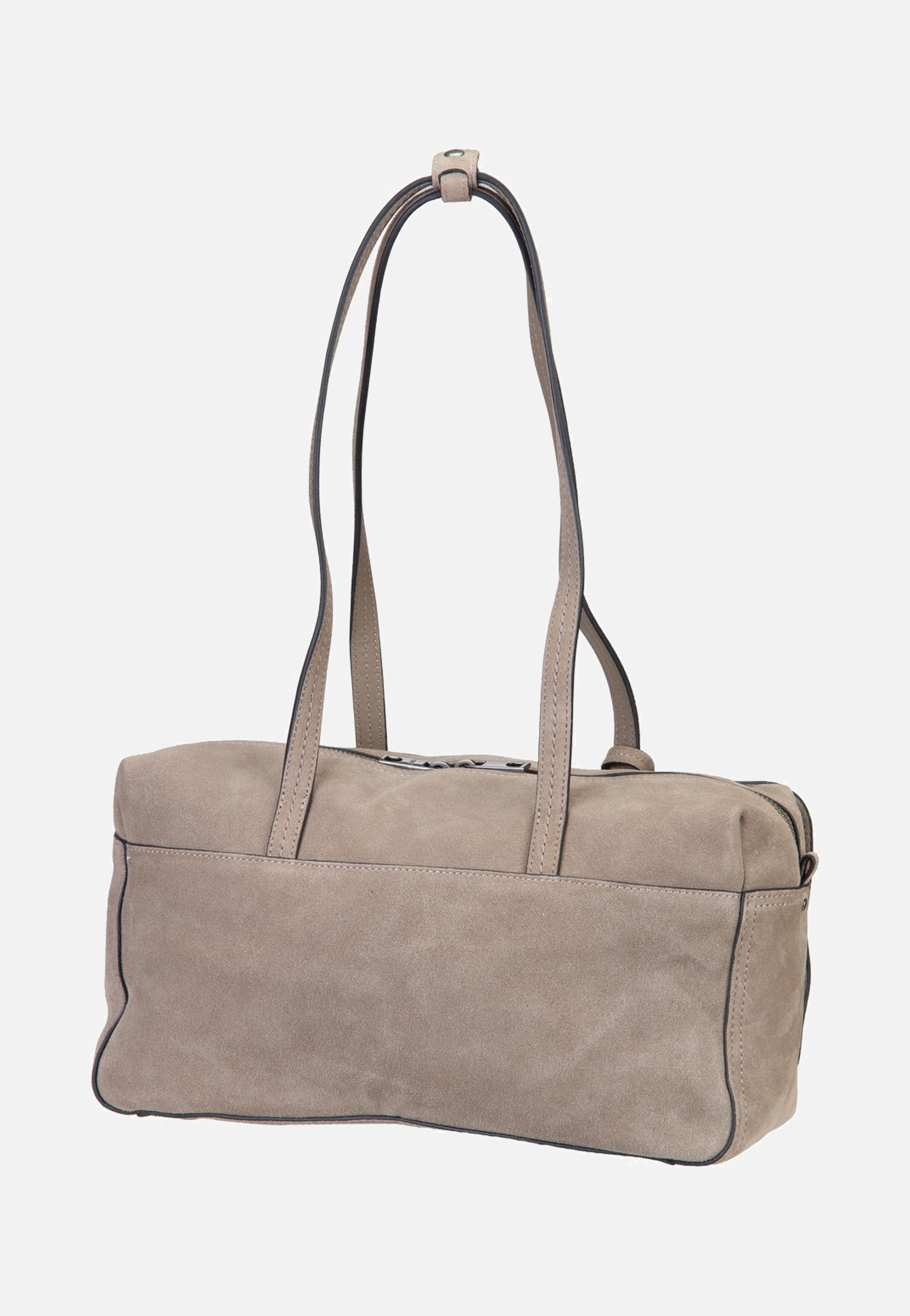 Liebeskind Berlin Clarice II Satchel M Hydro Suede Neutral Grey Satchel