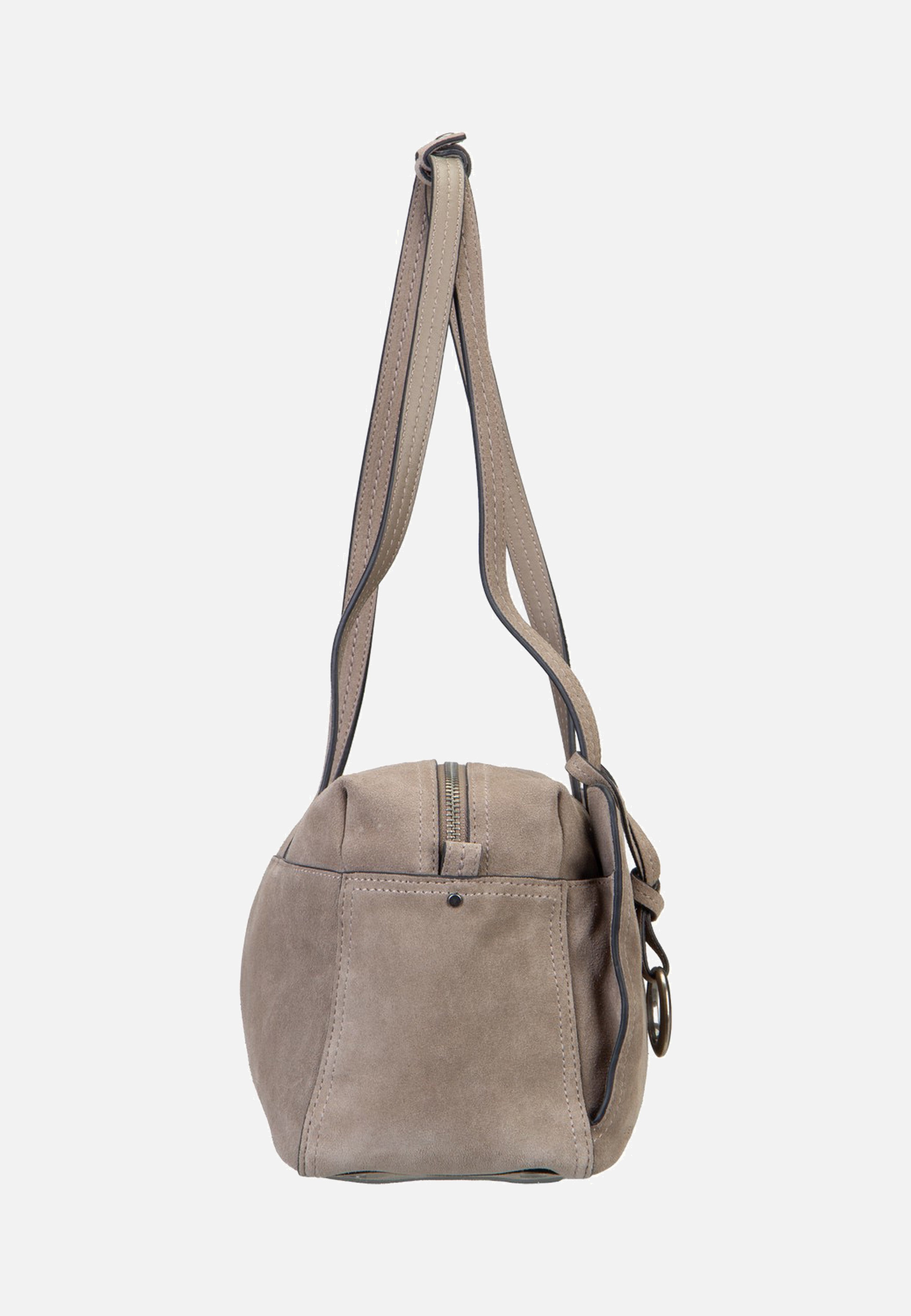 Liebeskind Berlin Clarice II Satchel M Hydro Suede Neutral Grey Satchel