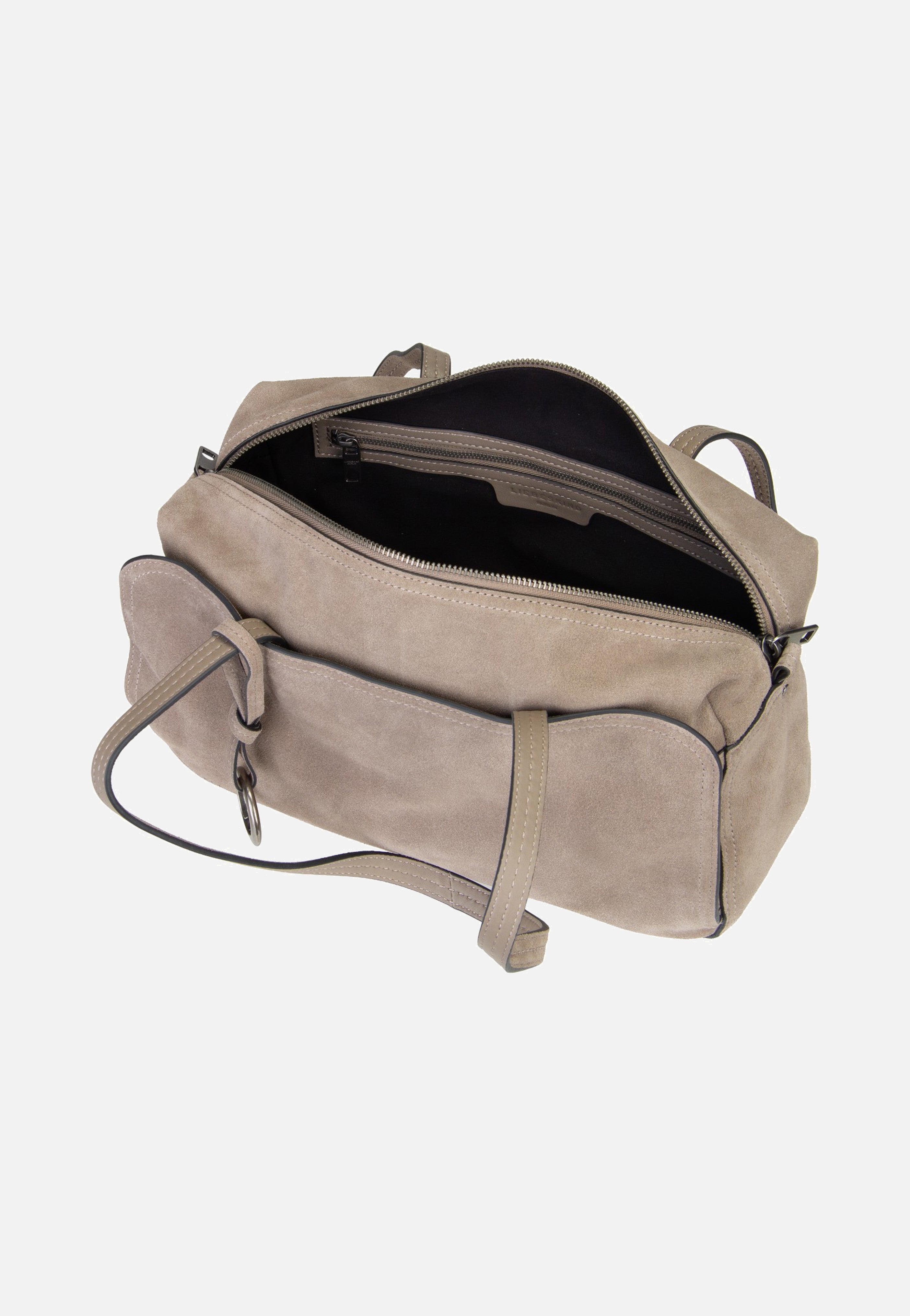 Liebeskind Berlin Clarice II Satchel M Hydro Suede Neutral Grey Satchel