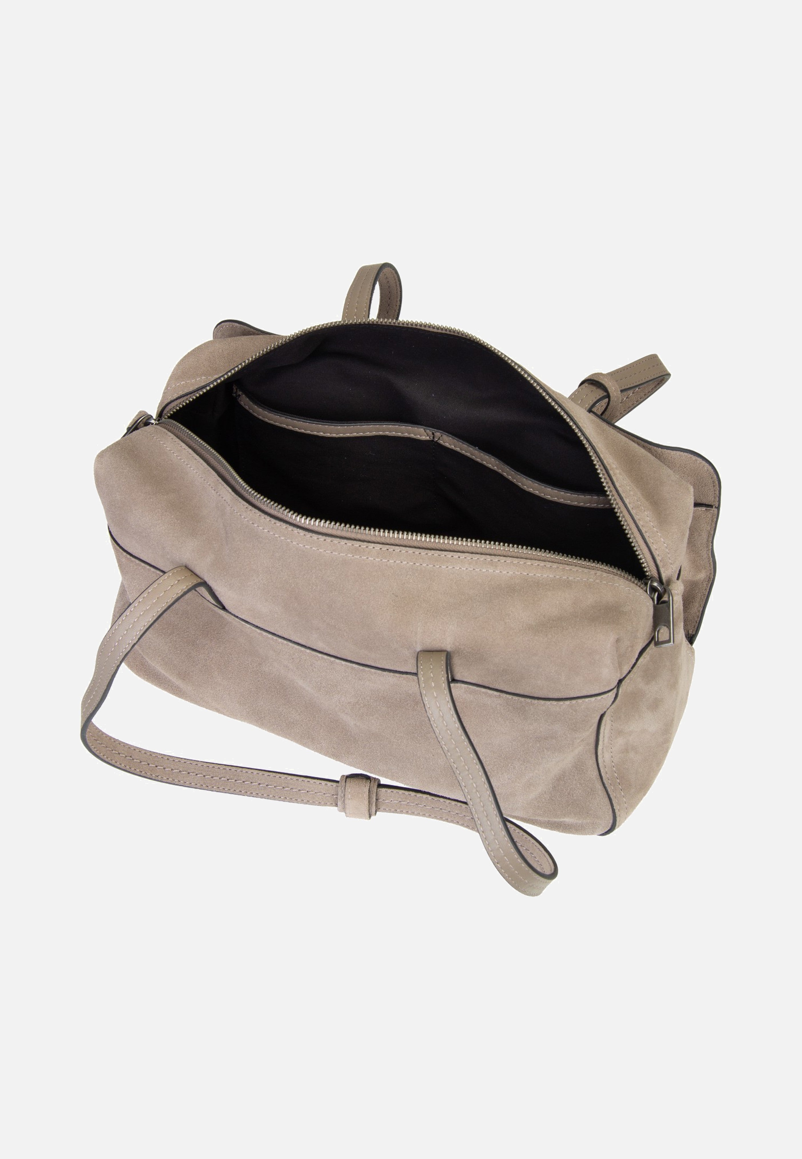 Liebeskind Berlin Clarice II Satchel M Hydro Suede Neutral Grey Satchel