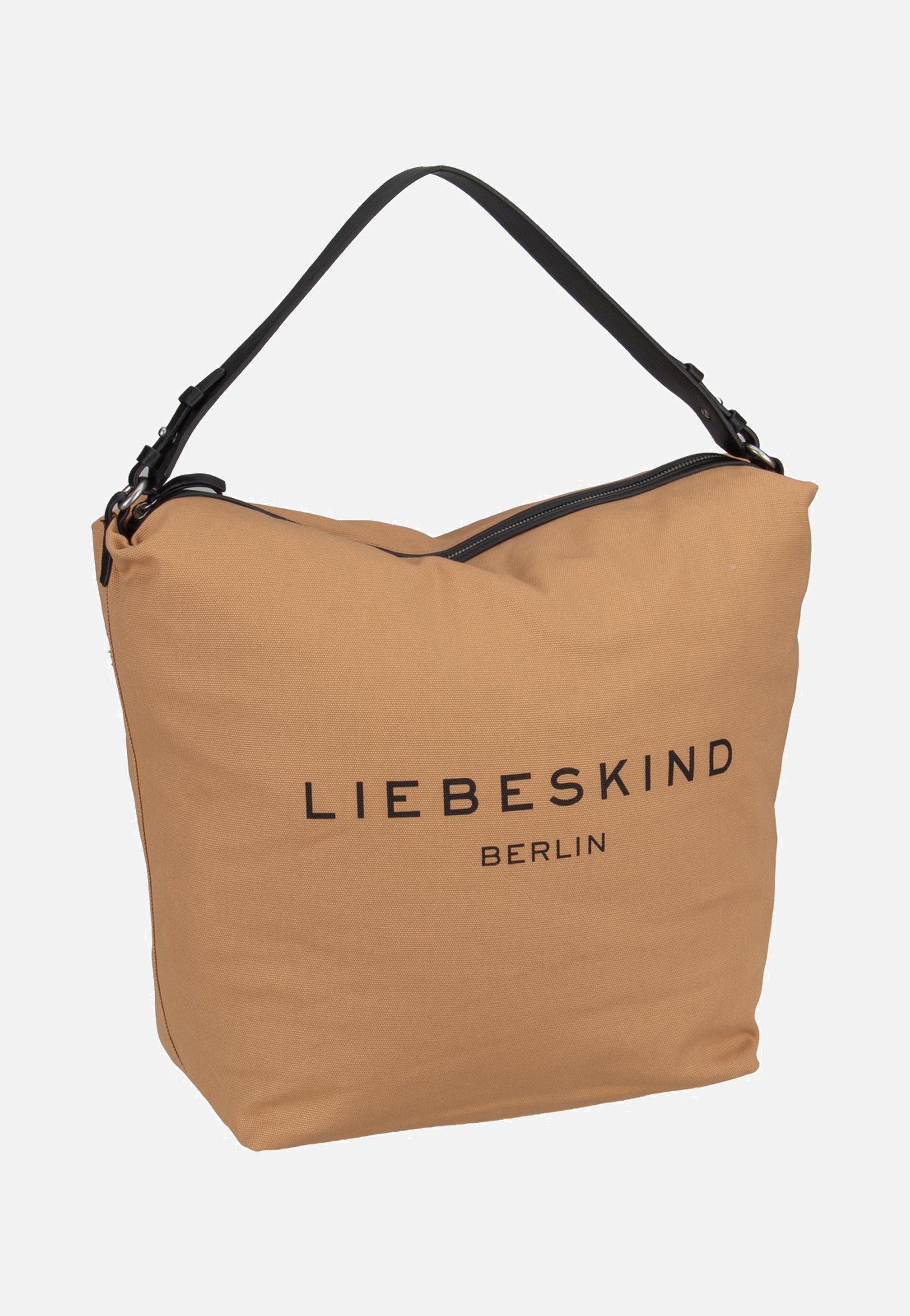 Liebeskind Berlin Clea Hobo L Canvas Light Tan Hobo Bag