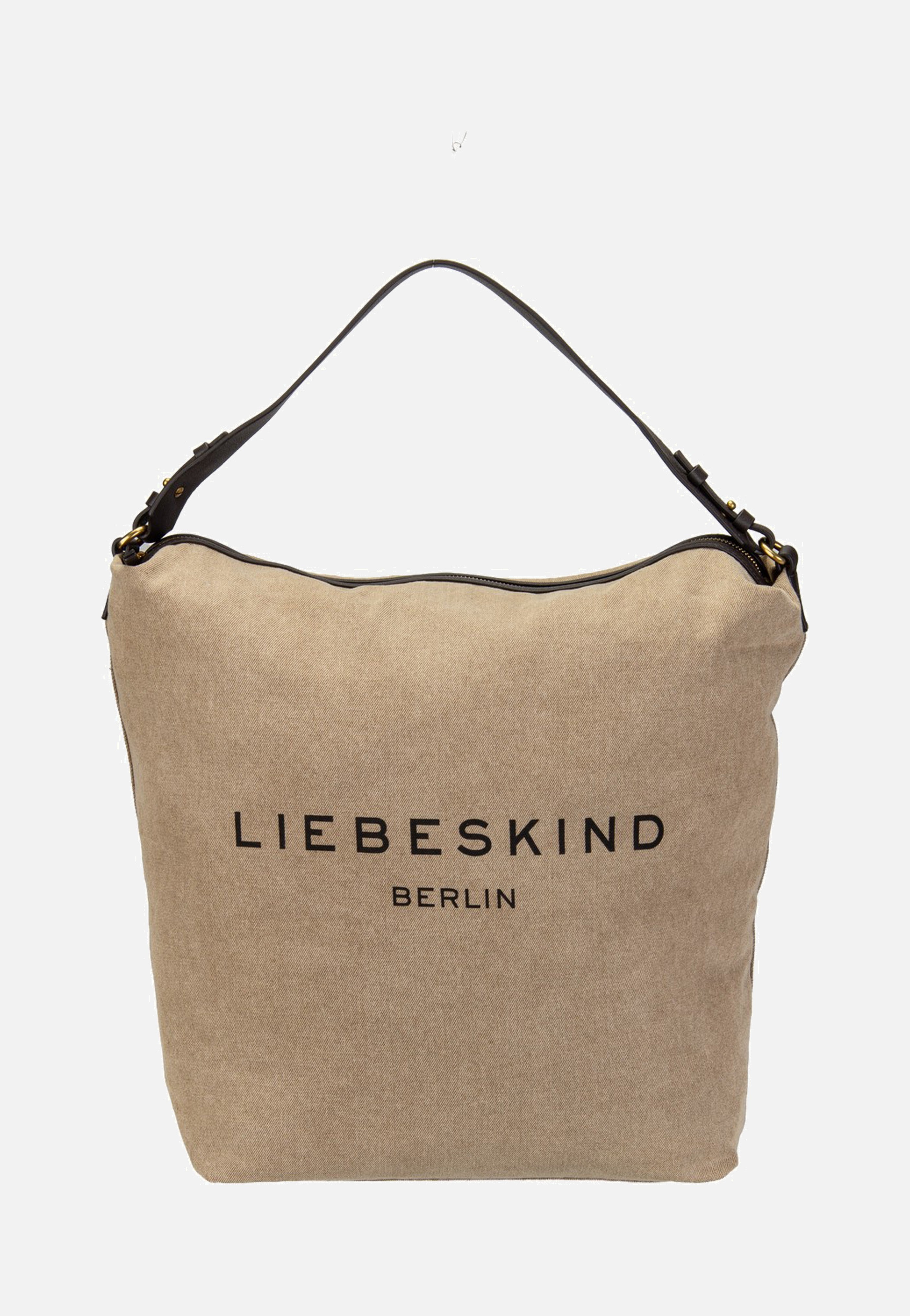 Liebeskind Berlin Clea Hobo L Denim Beige Hobo Bag