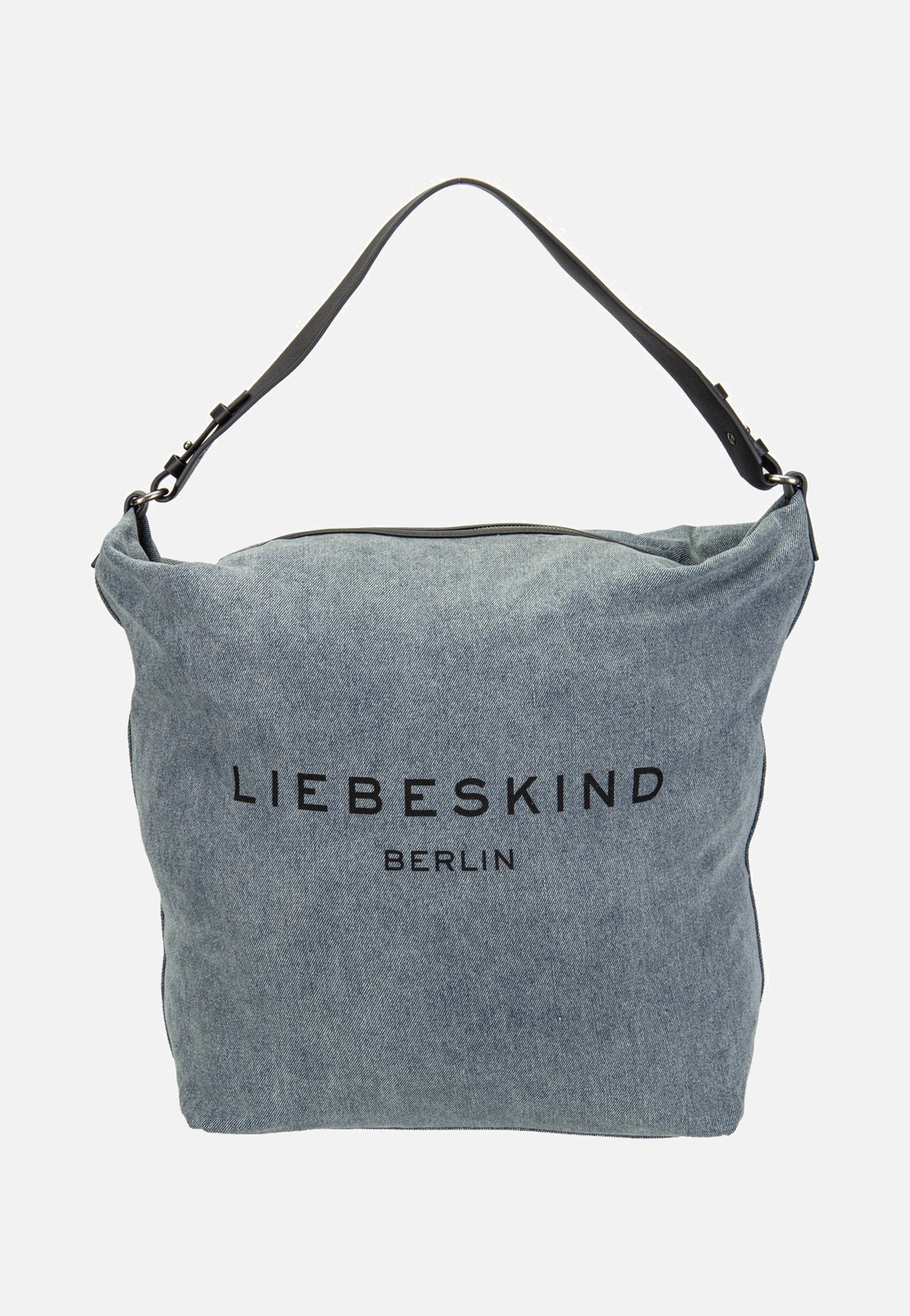 Liebeskind Berlin Clea L Denim Blue Denim Hobo Bag