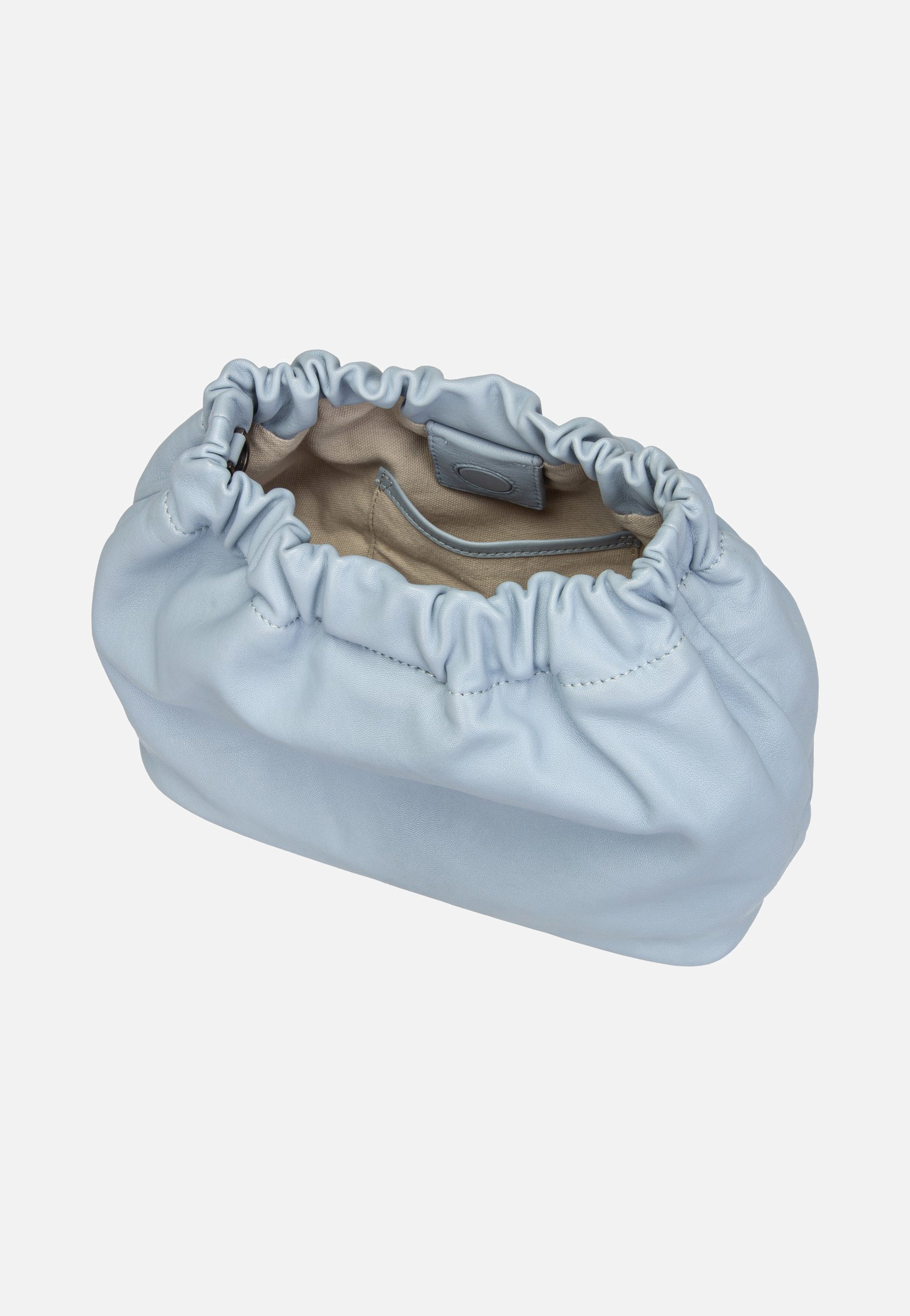 Liebeskind Berlin Cloud II Hobo S Sheep Natural Blue Denim Hobo Bag