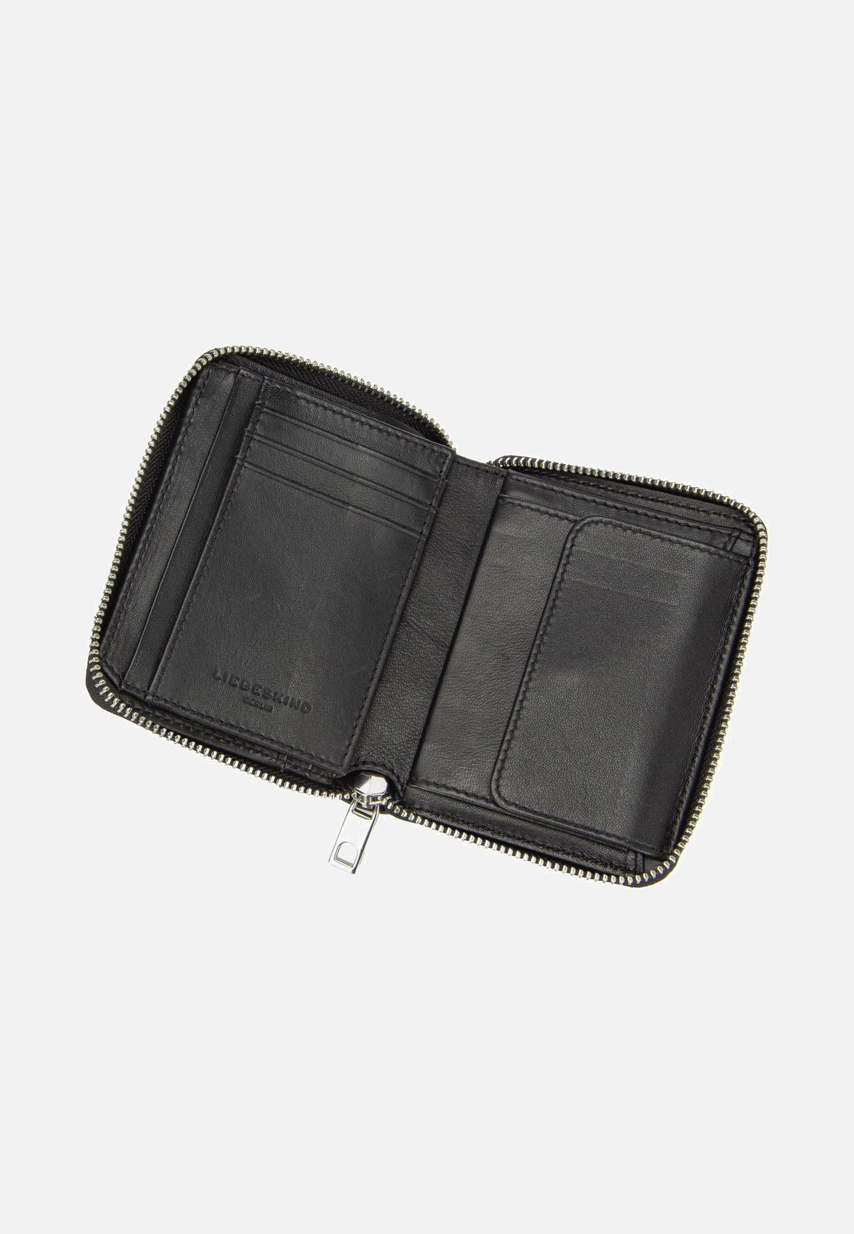 Liebeskind Berlin Conny M Sheep Natural Black Portemonnaie
