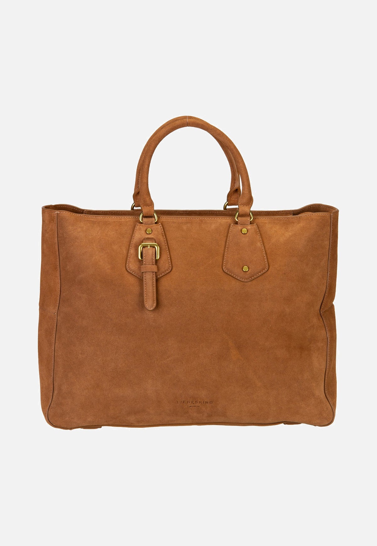 Liebeskind Berlin Cora L Suede Brown Satchel