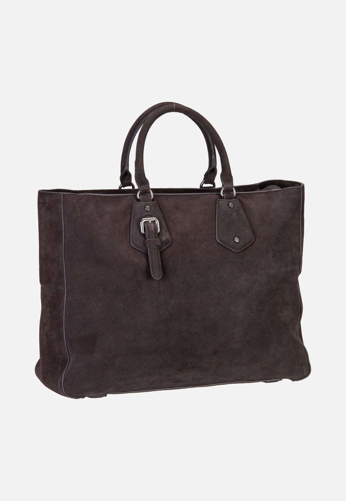 Liebeskind Berlin Cora L Suede Deep Soil Satchel