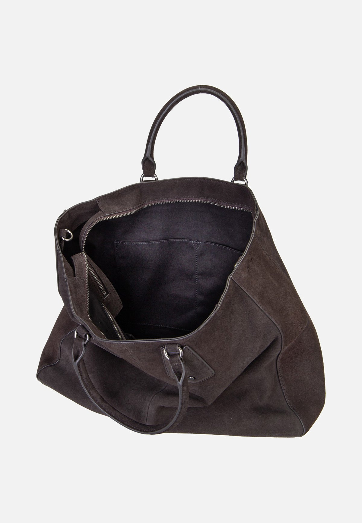 Liebeskind Berlin Cora L Suede Deep Soil Satchel