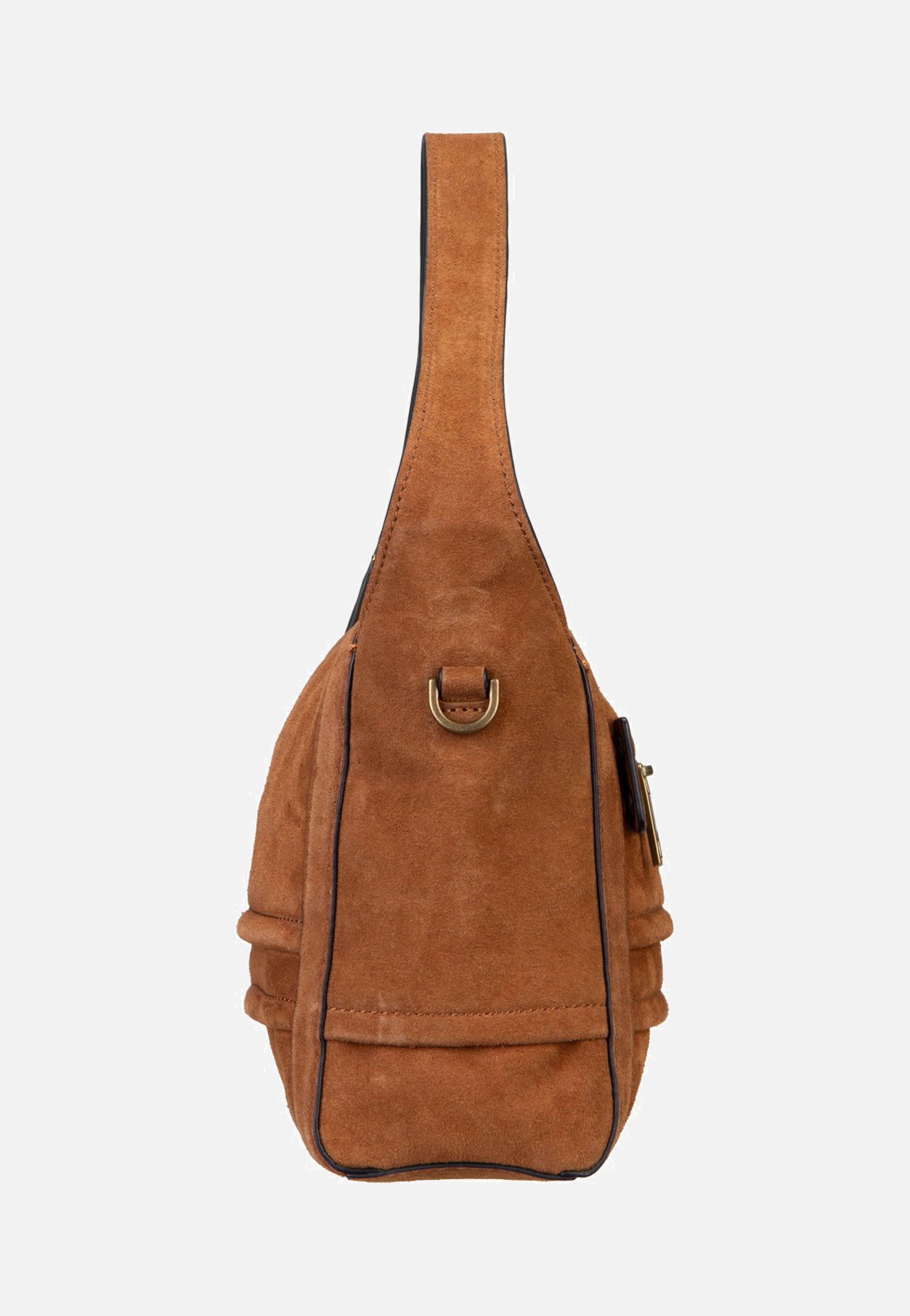 Liebeskind Berlin Delia Crossbody S Suede Brown Crossbody Bag