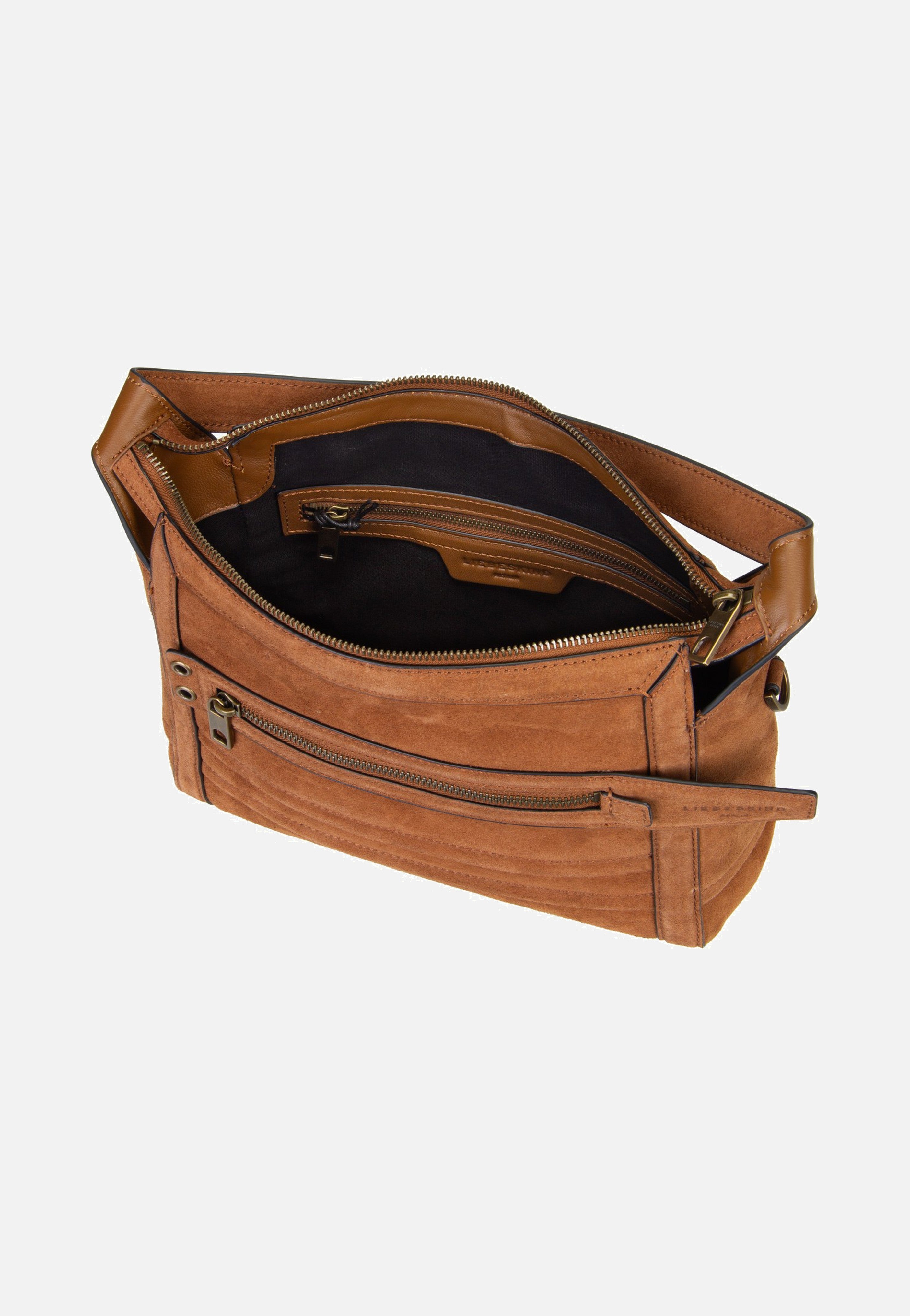 Liebeskind Berlin Delia Crossbody S Suede Brown Crossbody Bag