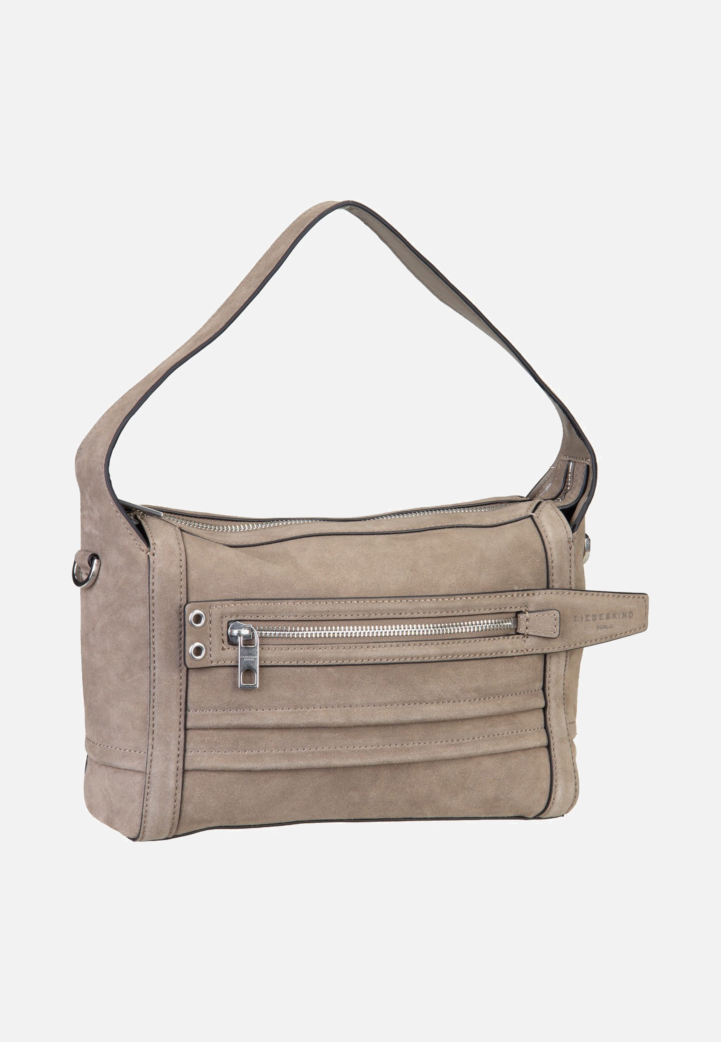 Liebeskind Berlin Delia Crossbody S Suede Neutral Grey Crossbody Bag