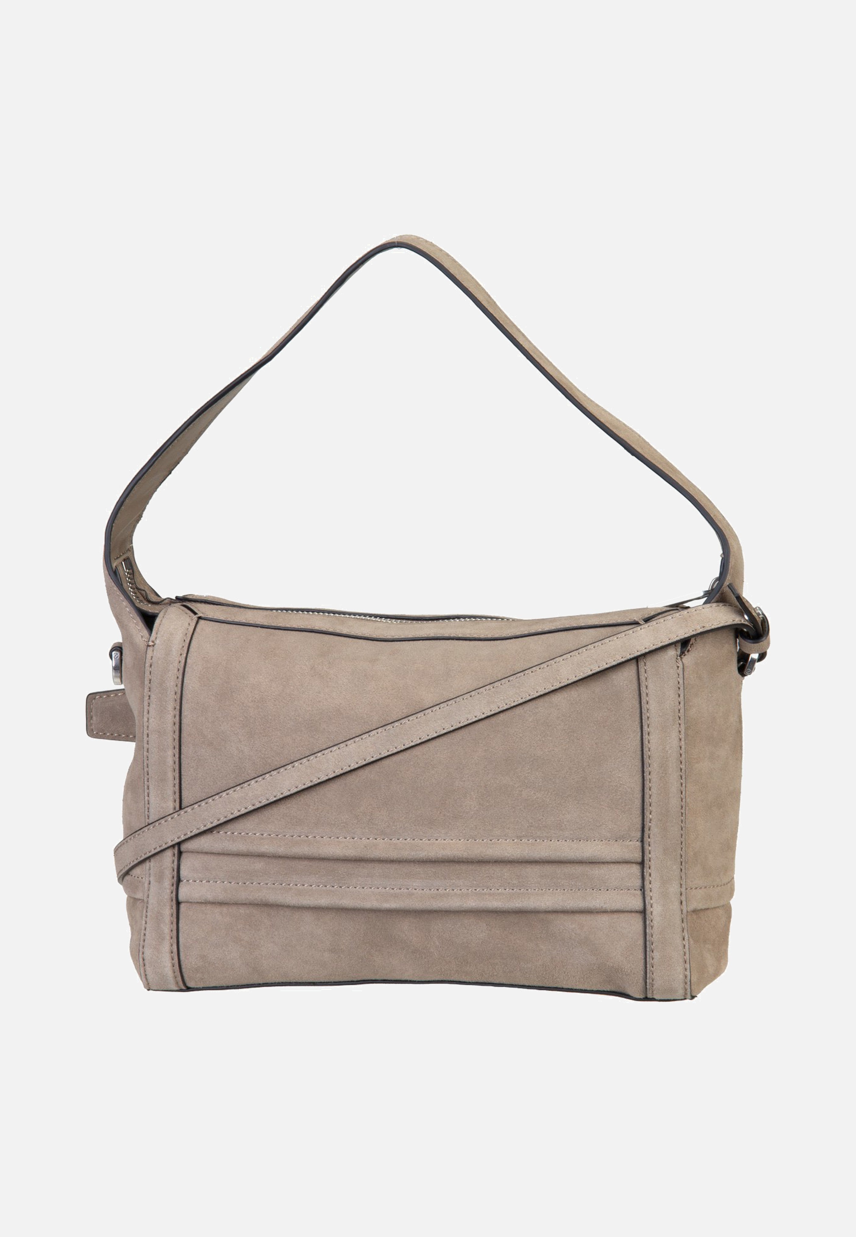 Liebeskind Berlin Delia Crossbody S Suede Neutral Grey Crossbody Bag