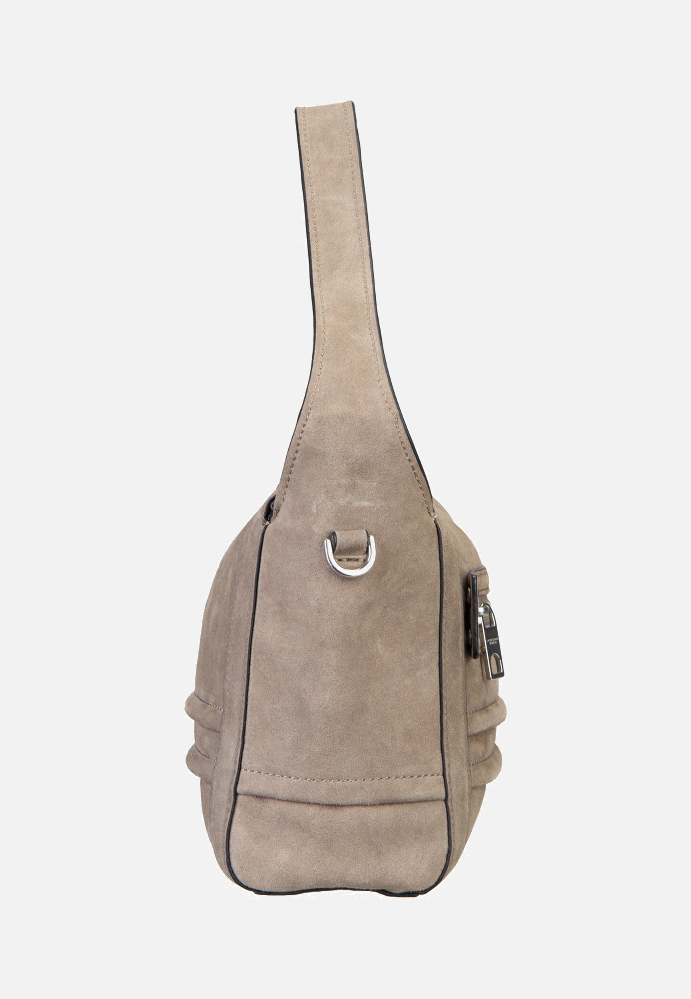 Liebeskind Berlin Delia Crossbody S Suede Neutral Grey Crossbody Bag