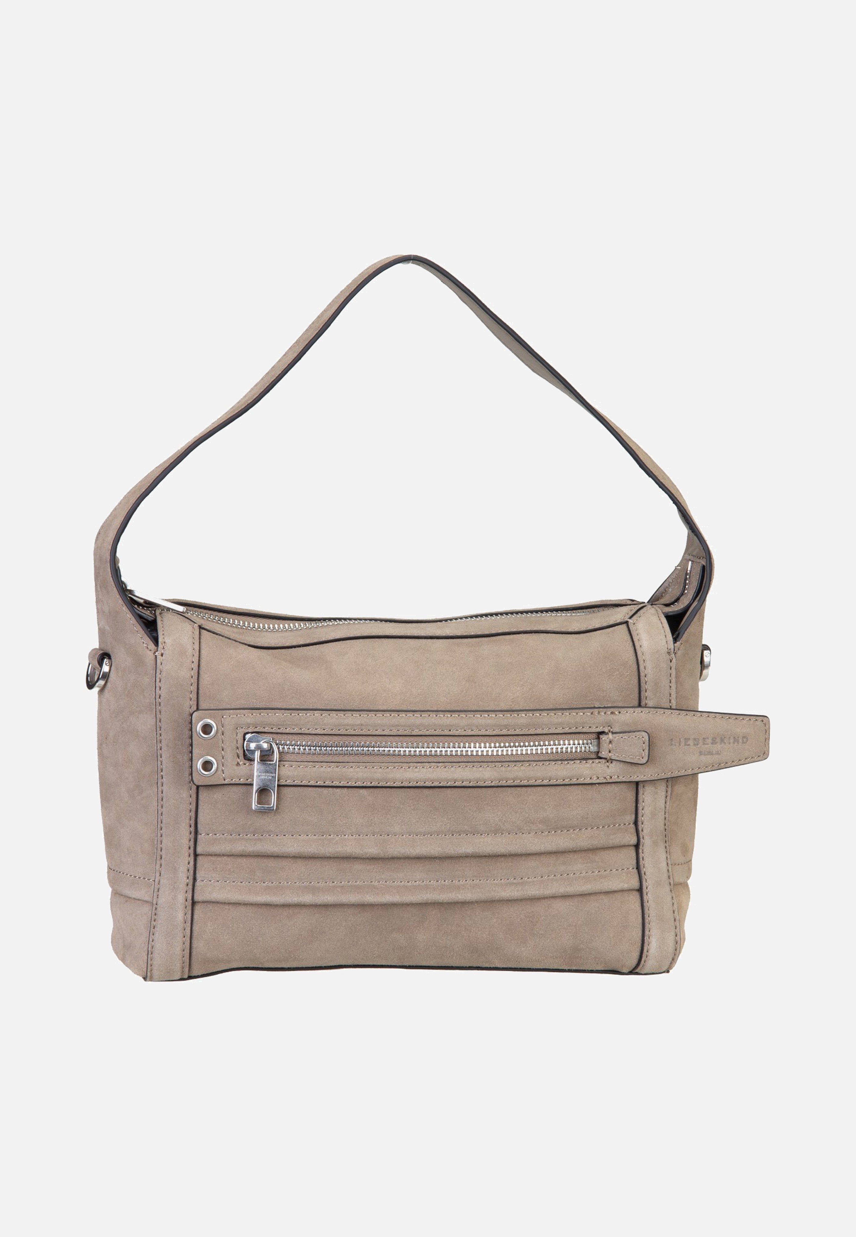 Liebeskind Berlin Delia Crossbody S Suede Neutral Grey Crossbody Bag