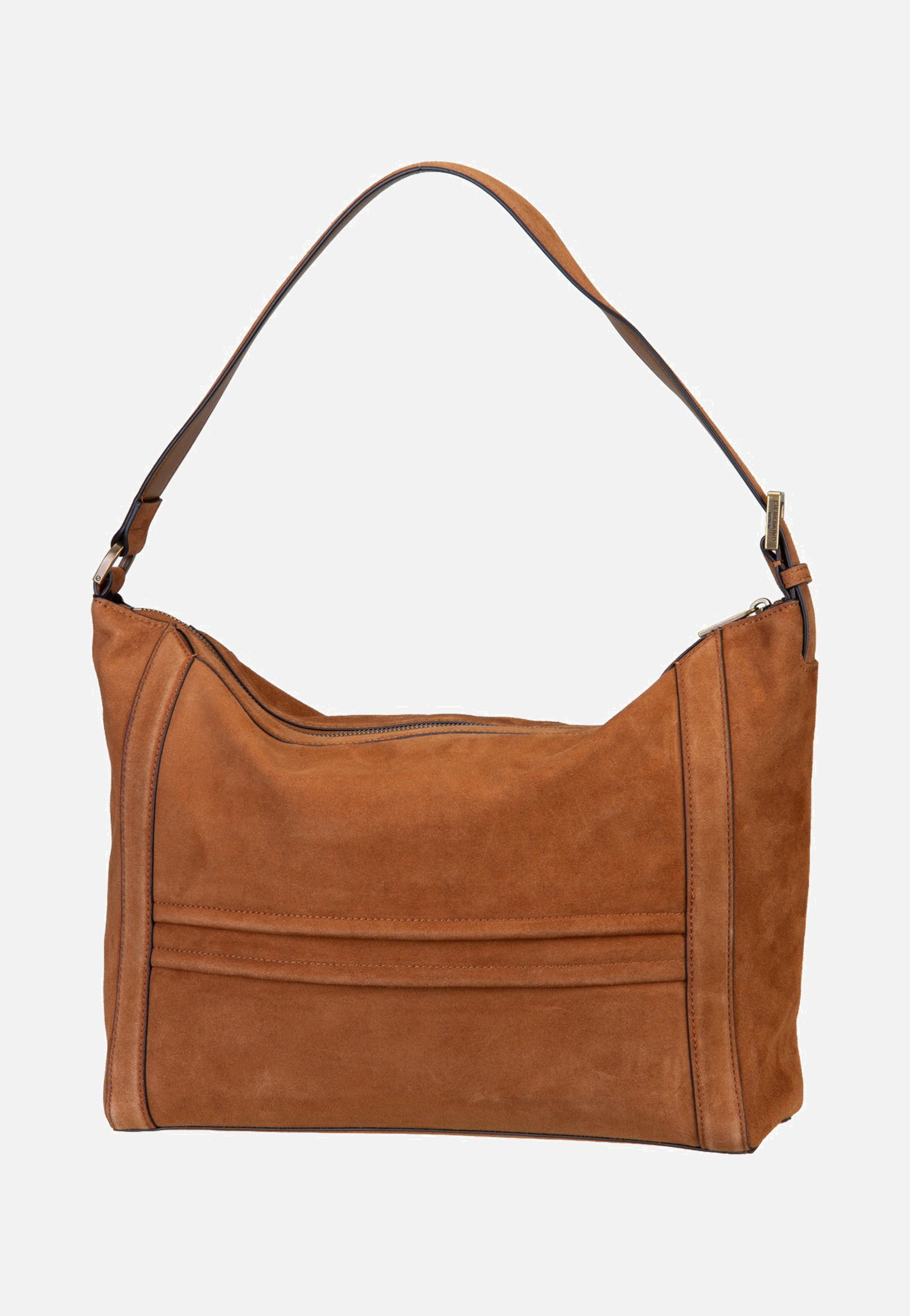 Liebeskind Berlin Delia Hobo M Suede Brown Hobo Bag