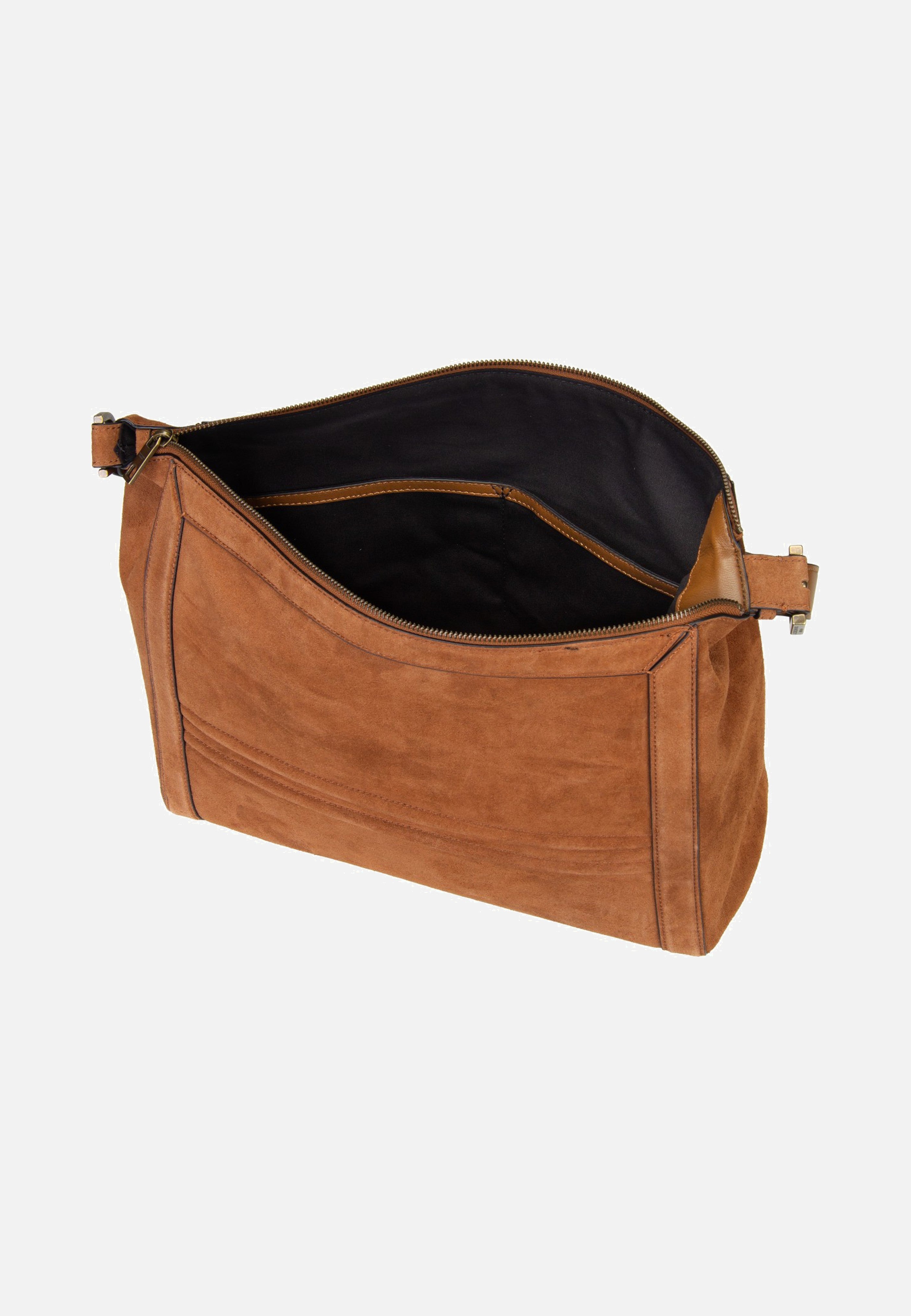 Liebeskind Berlin Delia Hobo M Suede Brown Hobo Bag