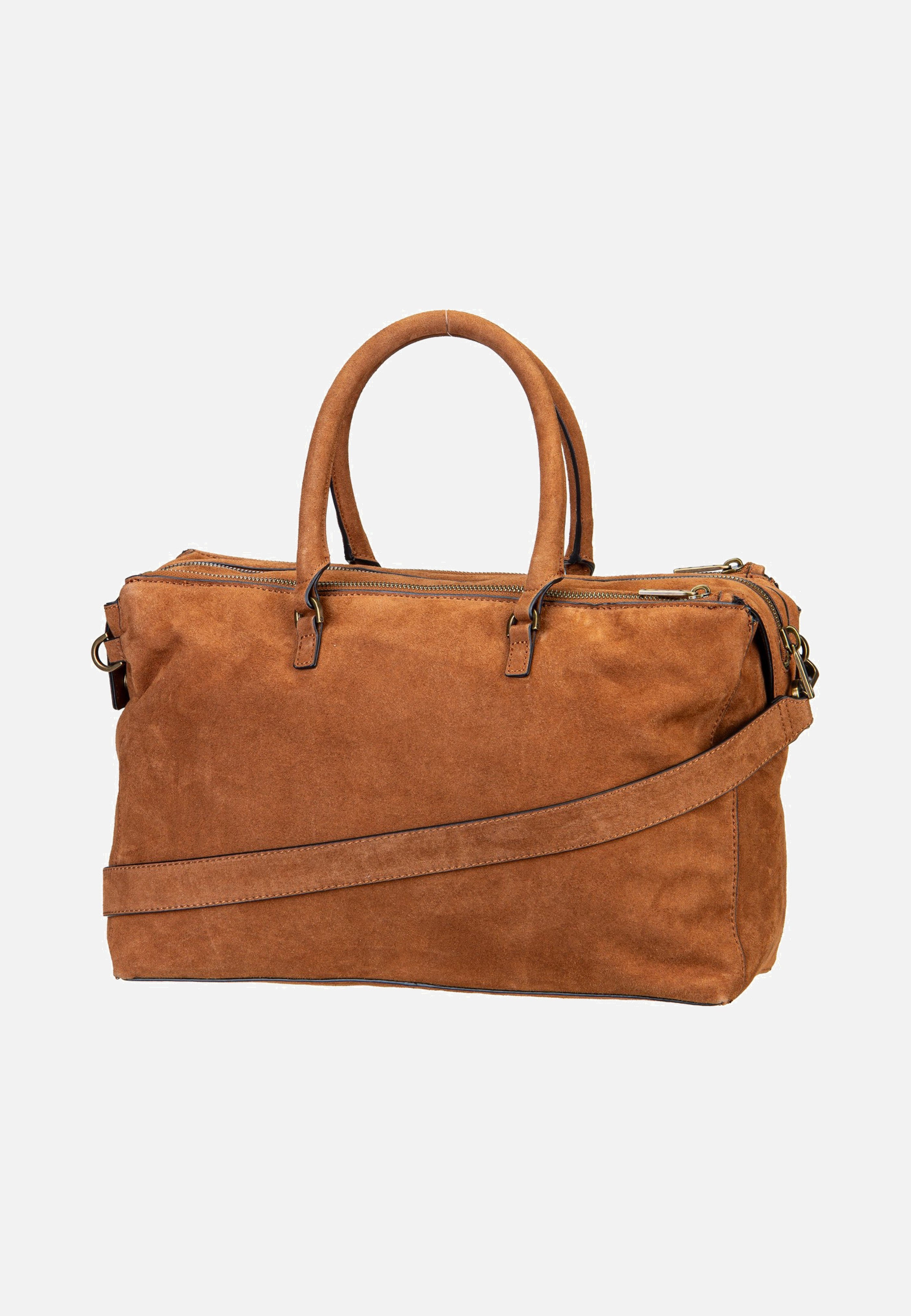 Liebeskind Berlin Delia Satchel M Suede Brown Satchel