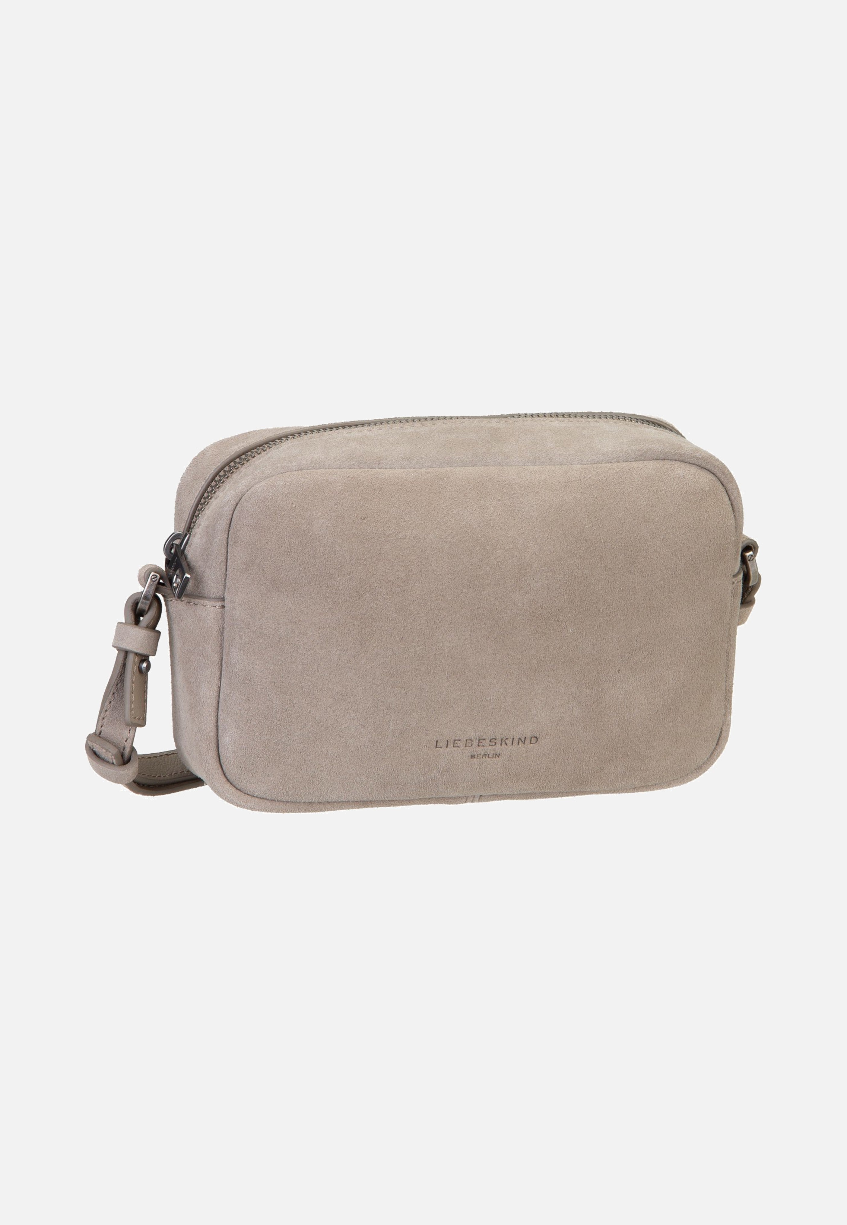 Liebeskind Berlin Ella Crossbody S Hydro Suede Neutral Grey Crossbody Bag