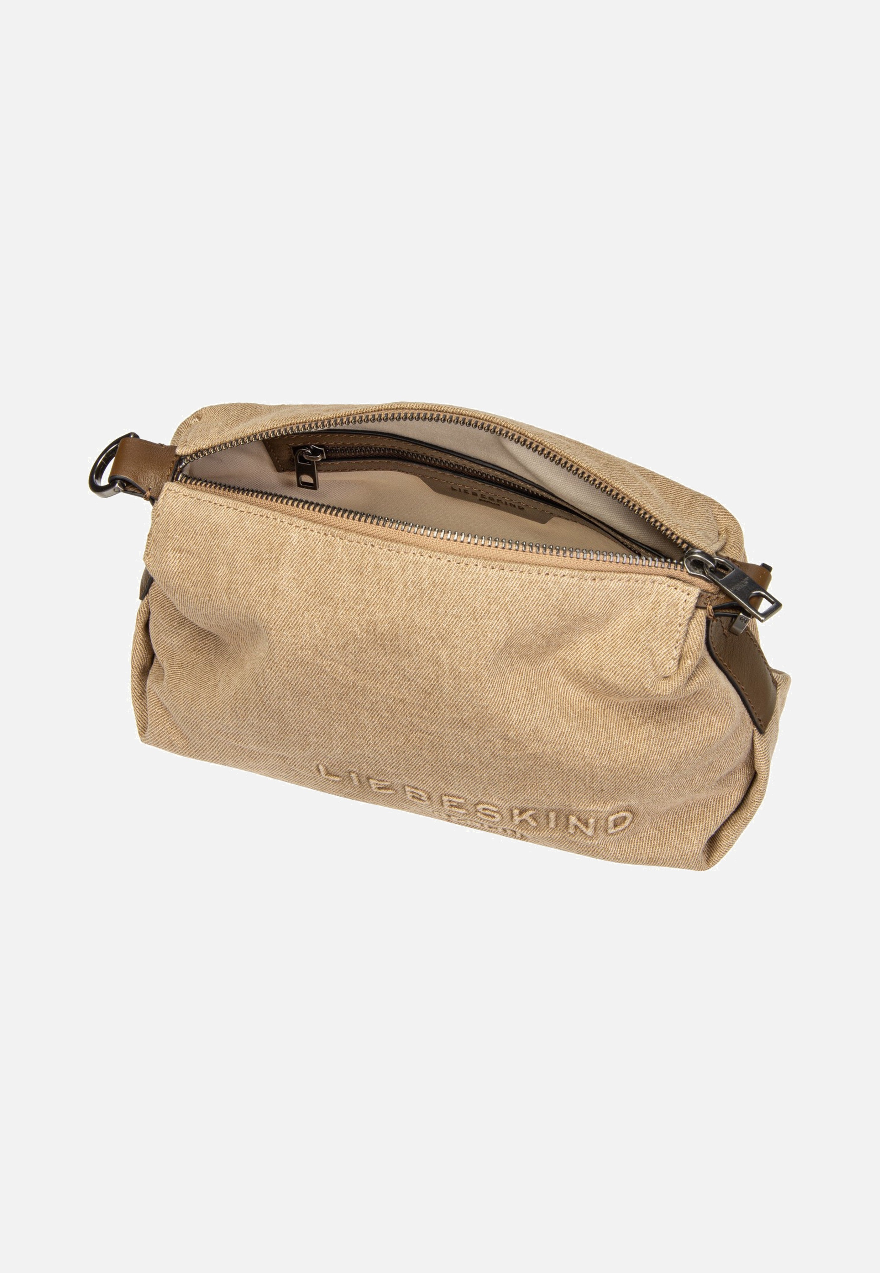 Liebeskind Berlin Elvia Crossbody S Denim Beige Umhängetasche