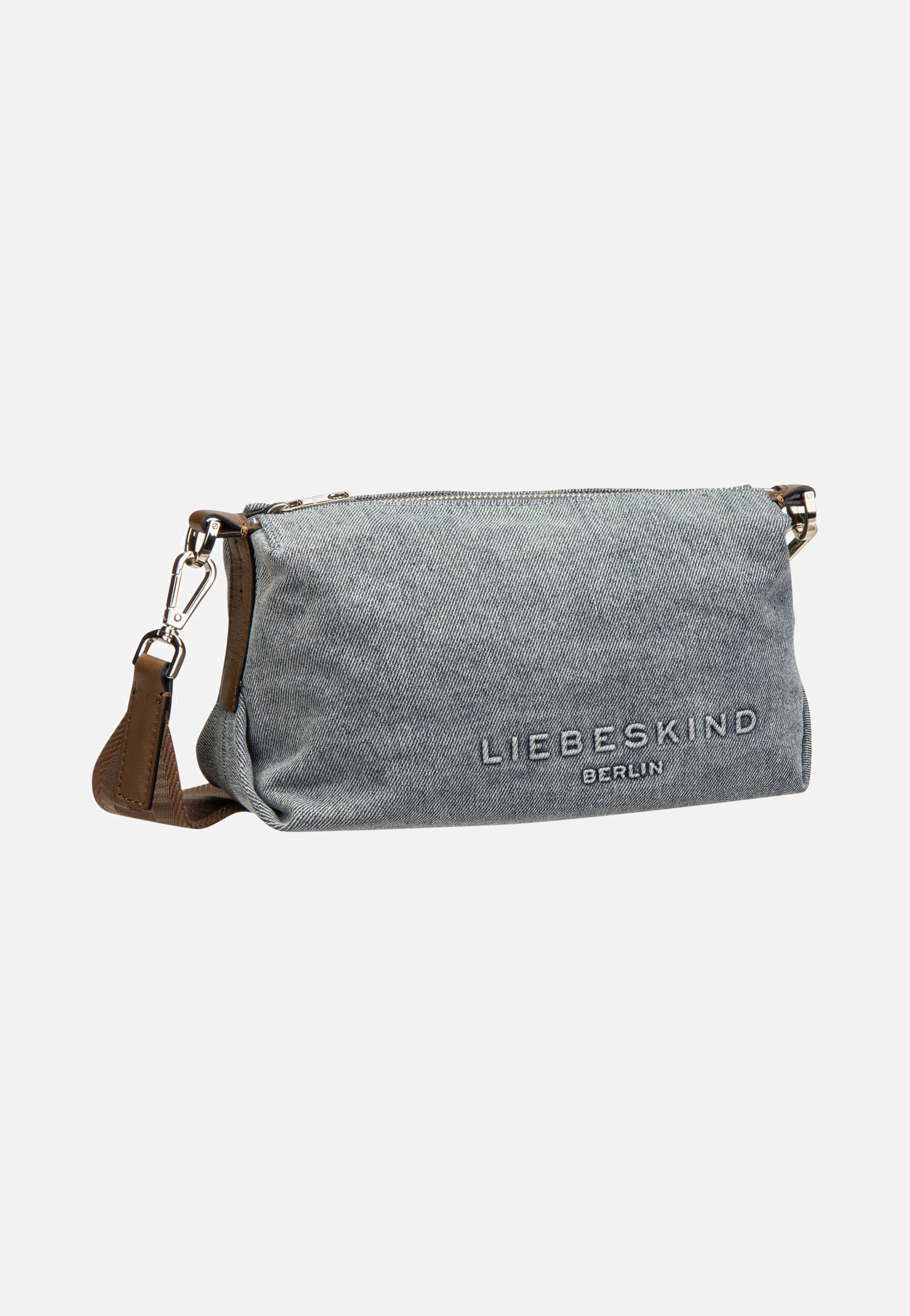 Liebeskind Berlin Elvia Crossbody S Denim Blue Denim Umhängetasche