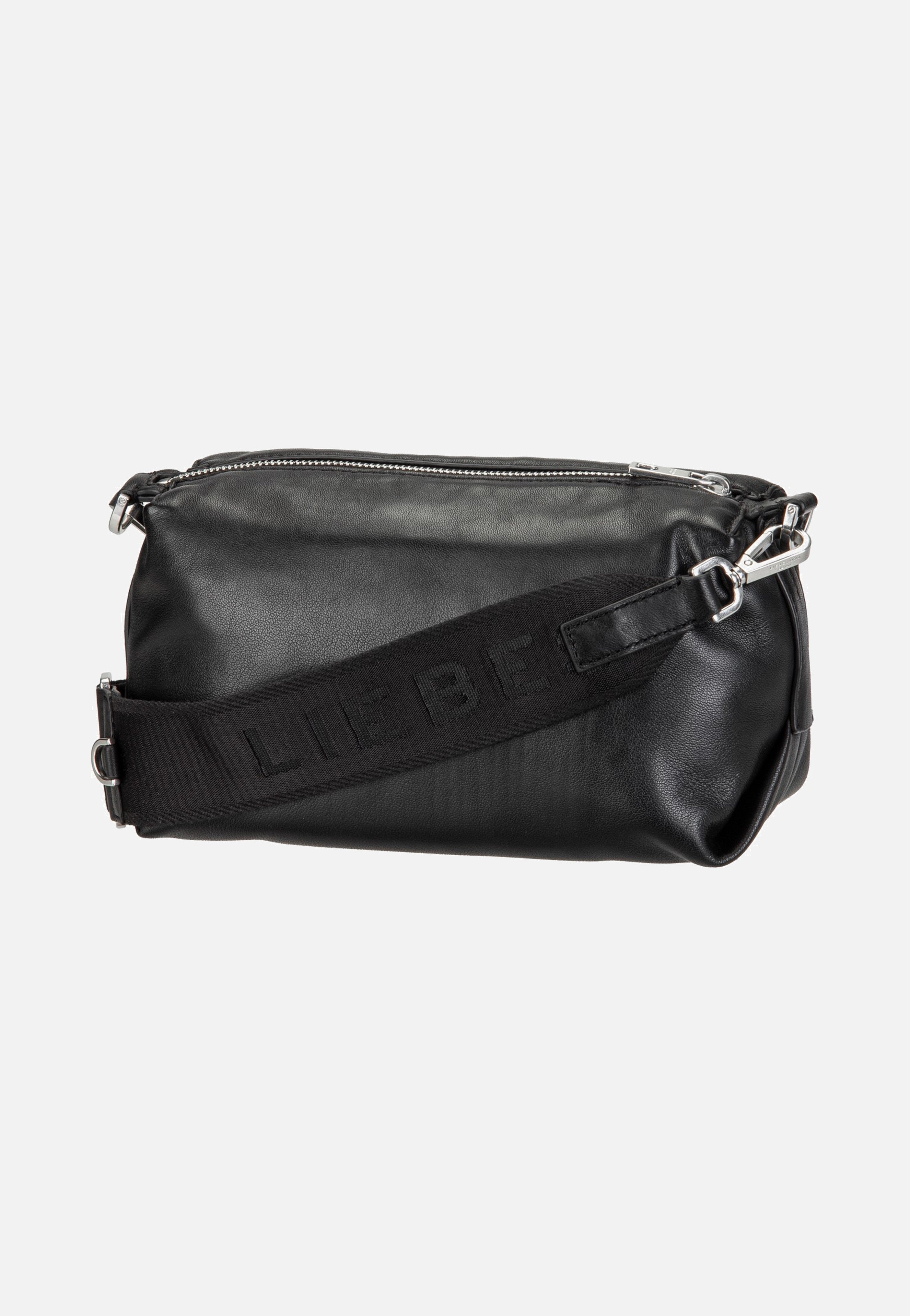 Liebeskind Berlin Elvira Camera S Sheep Natural Black Crossbody Bag