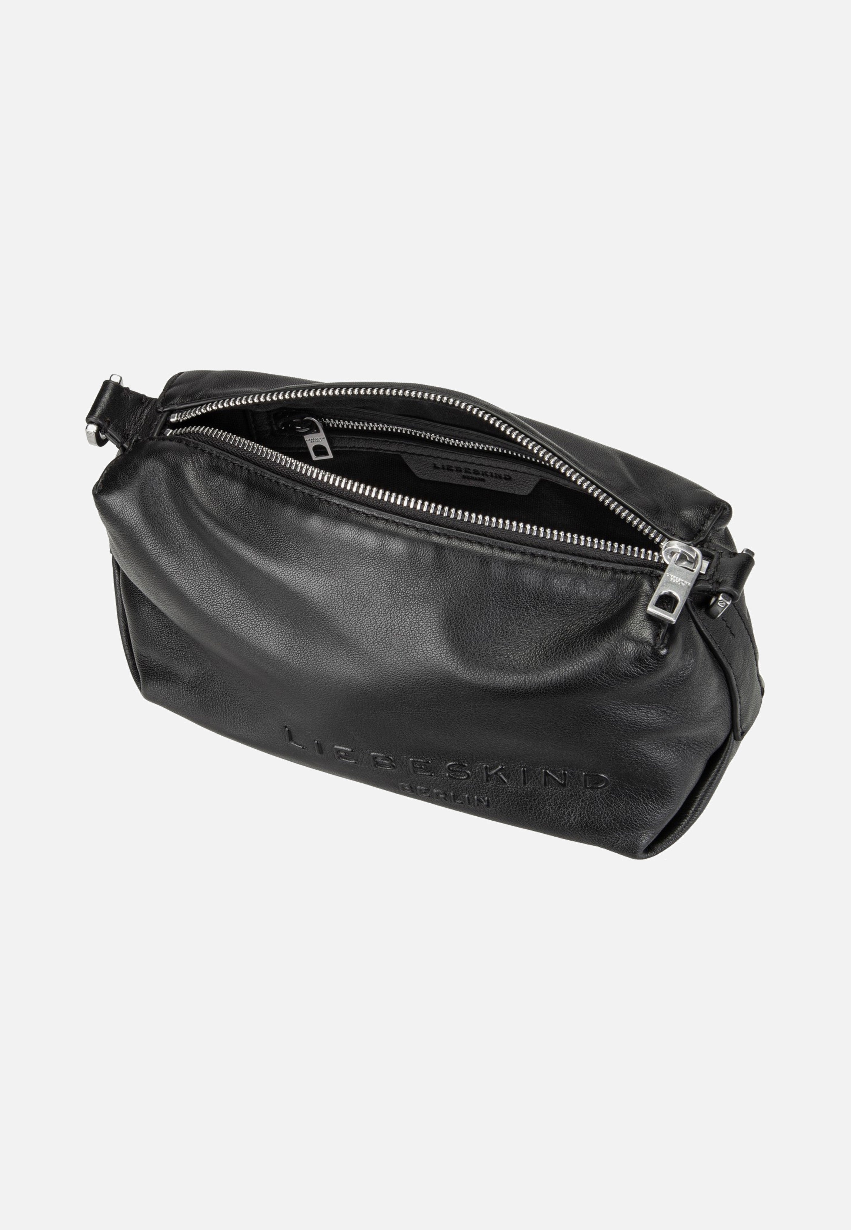 Liebeskind Berlin Elvira Camera S Sheep Natural Black Crossbody Bag