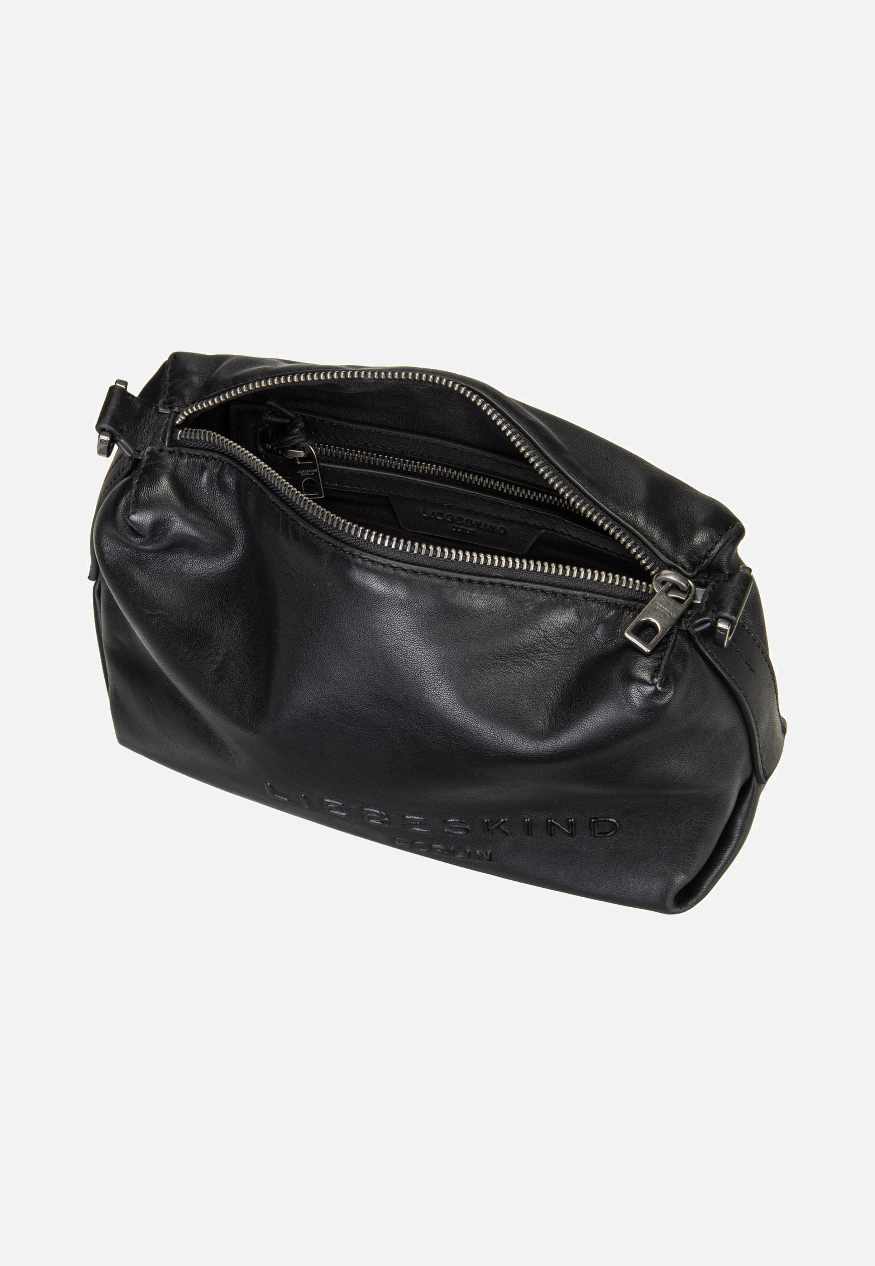 Liebeskind Berlin Elvira Camera S Sheep Natural Black Crossbody Bag