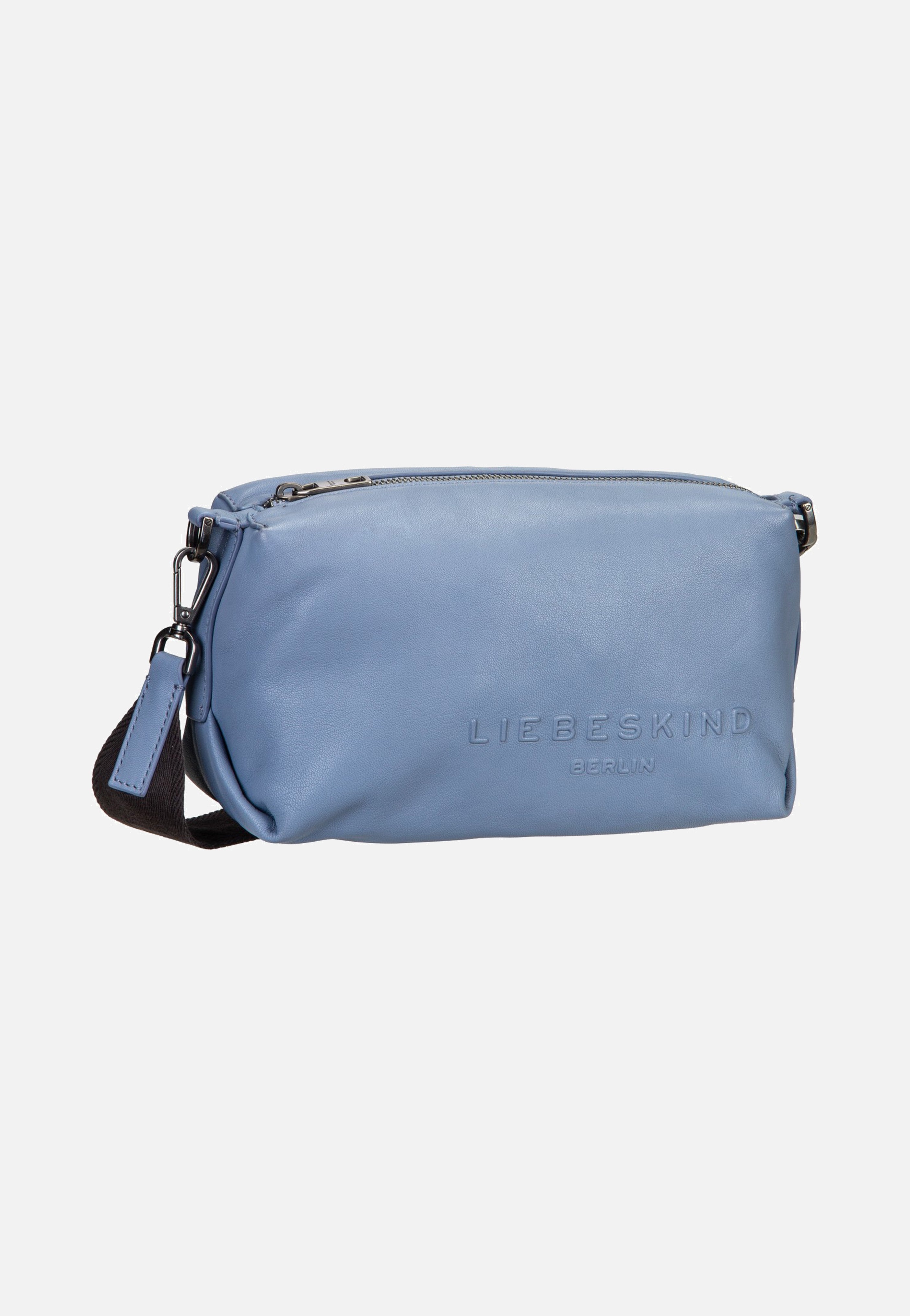 Liebeskind Berlin Elvira Camera S Sheep Natural Flower Blue Crossbody Bag