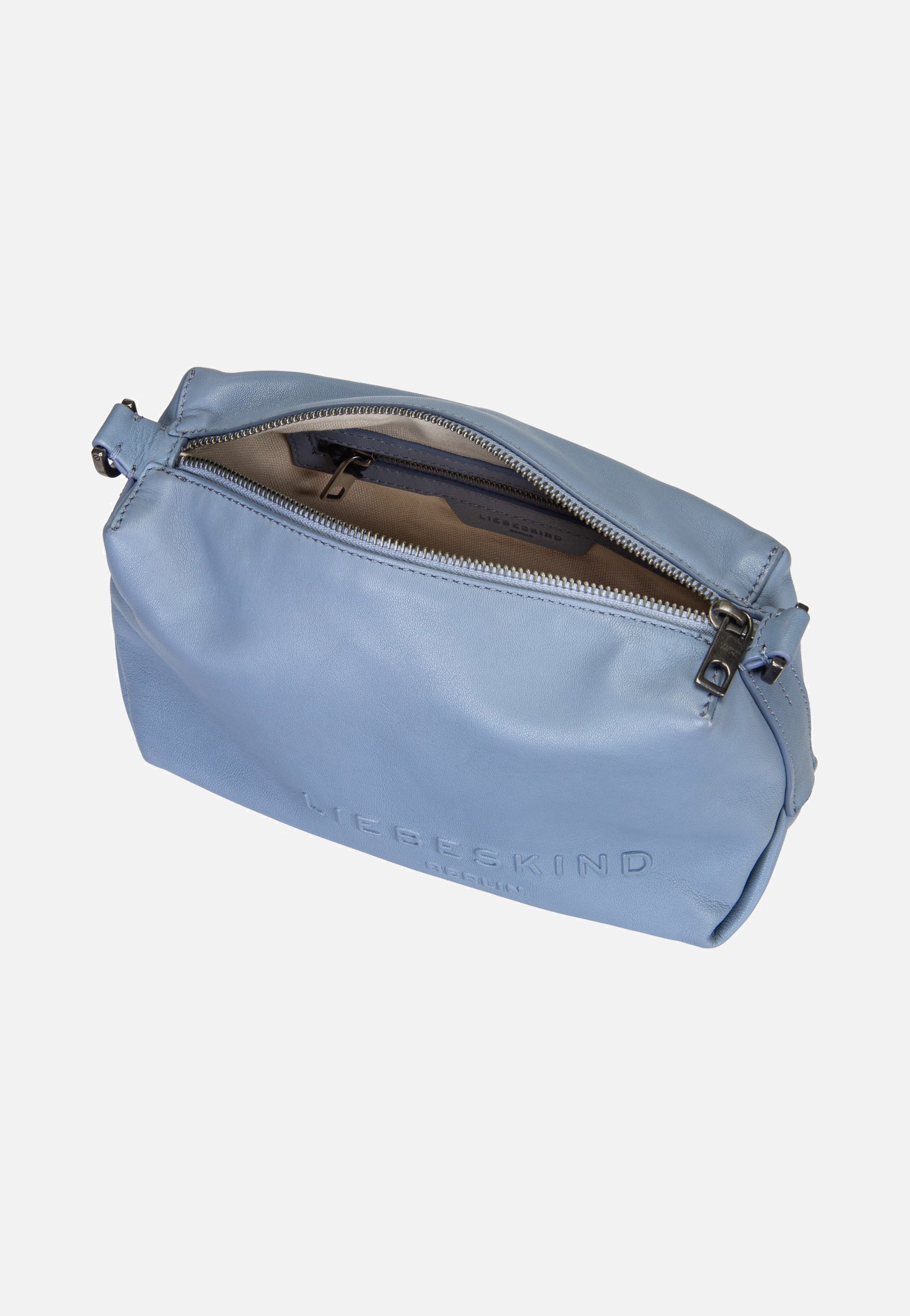 Liebeskind Berlin Elvira Camera S Sheep Natural Flower Blue Crossbody Bag