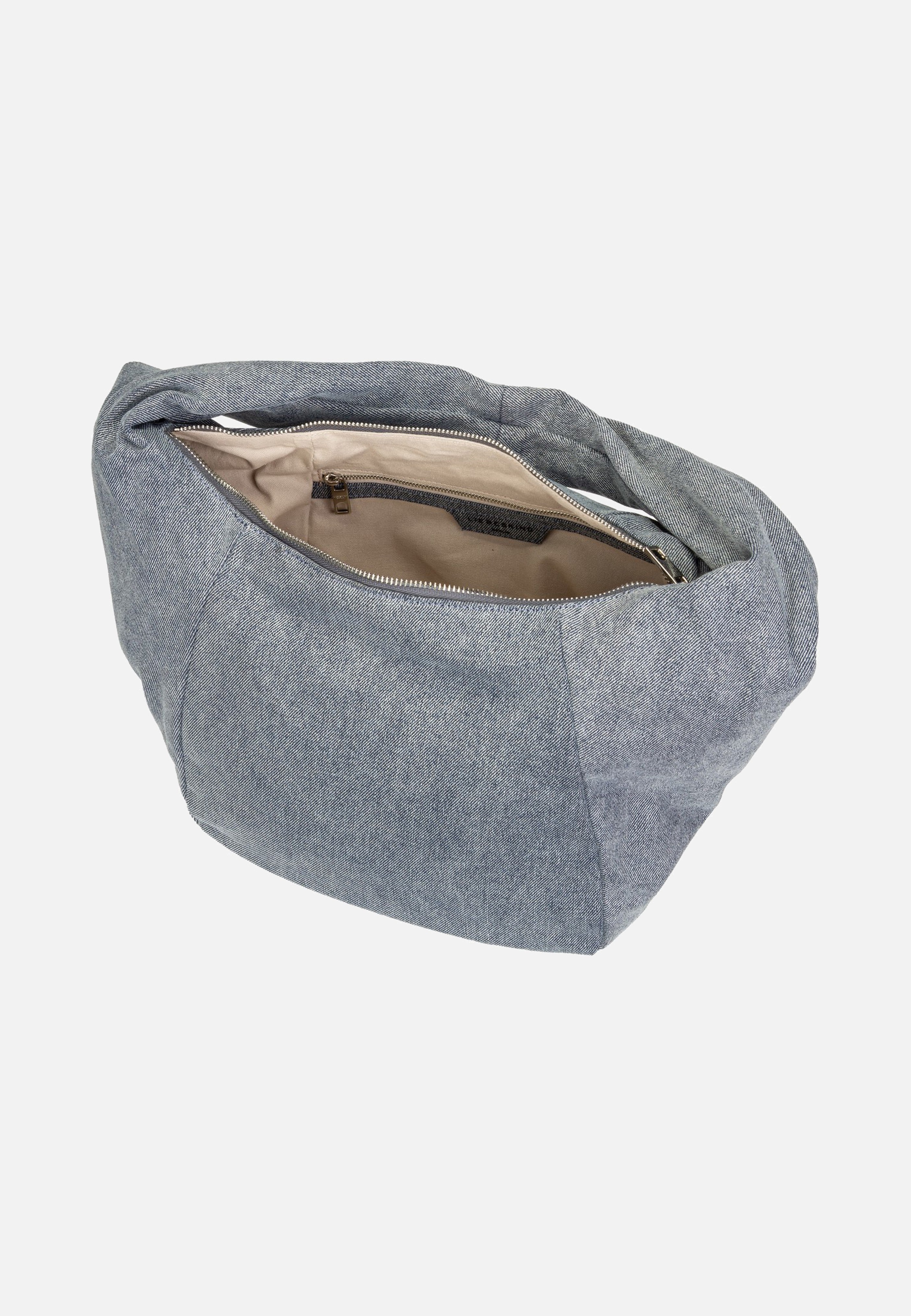 Liebeskind Berlin Farrah Hobo M Denim Blue Denim Hobo Bag