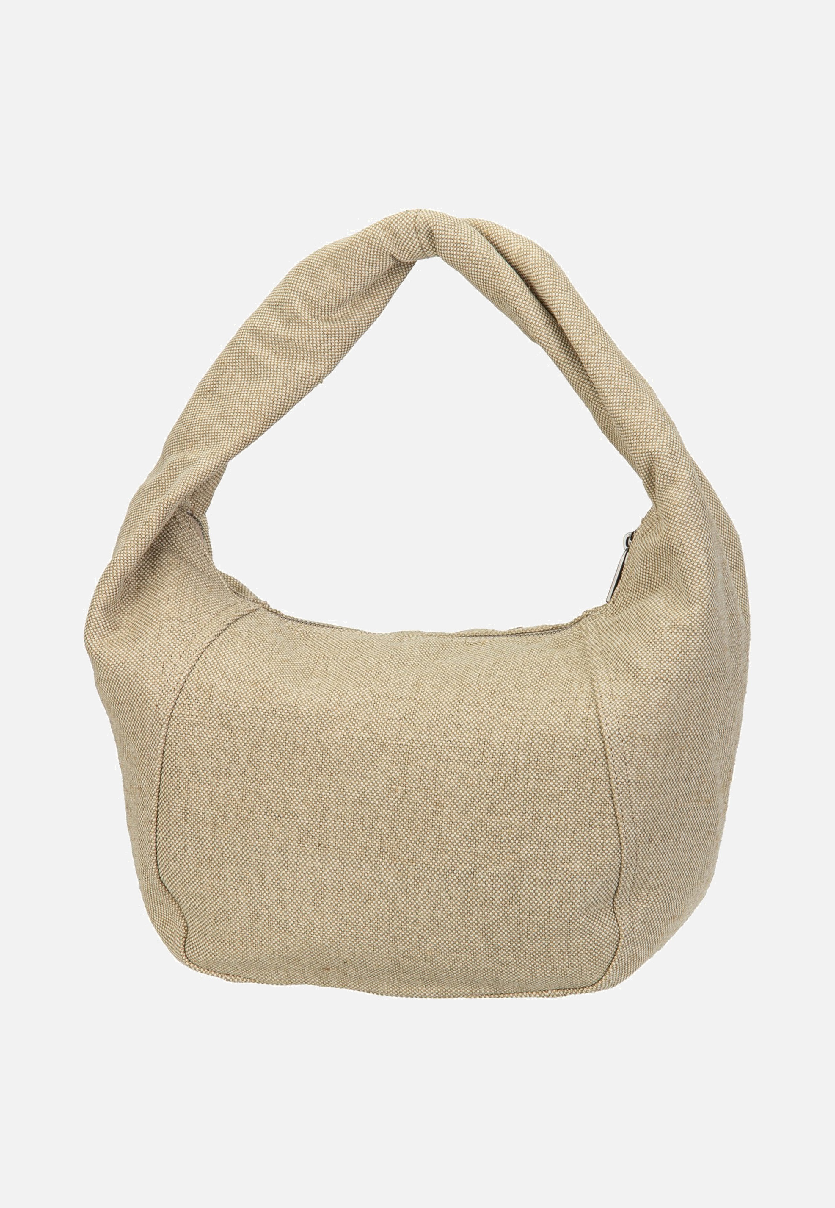 Liebeskind Berlin Farrah II Hobo M Heavy Canvas Washed Beige Hobo Bag