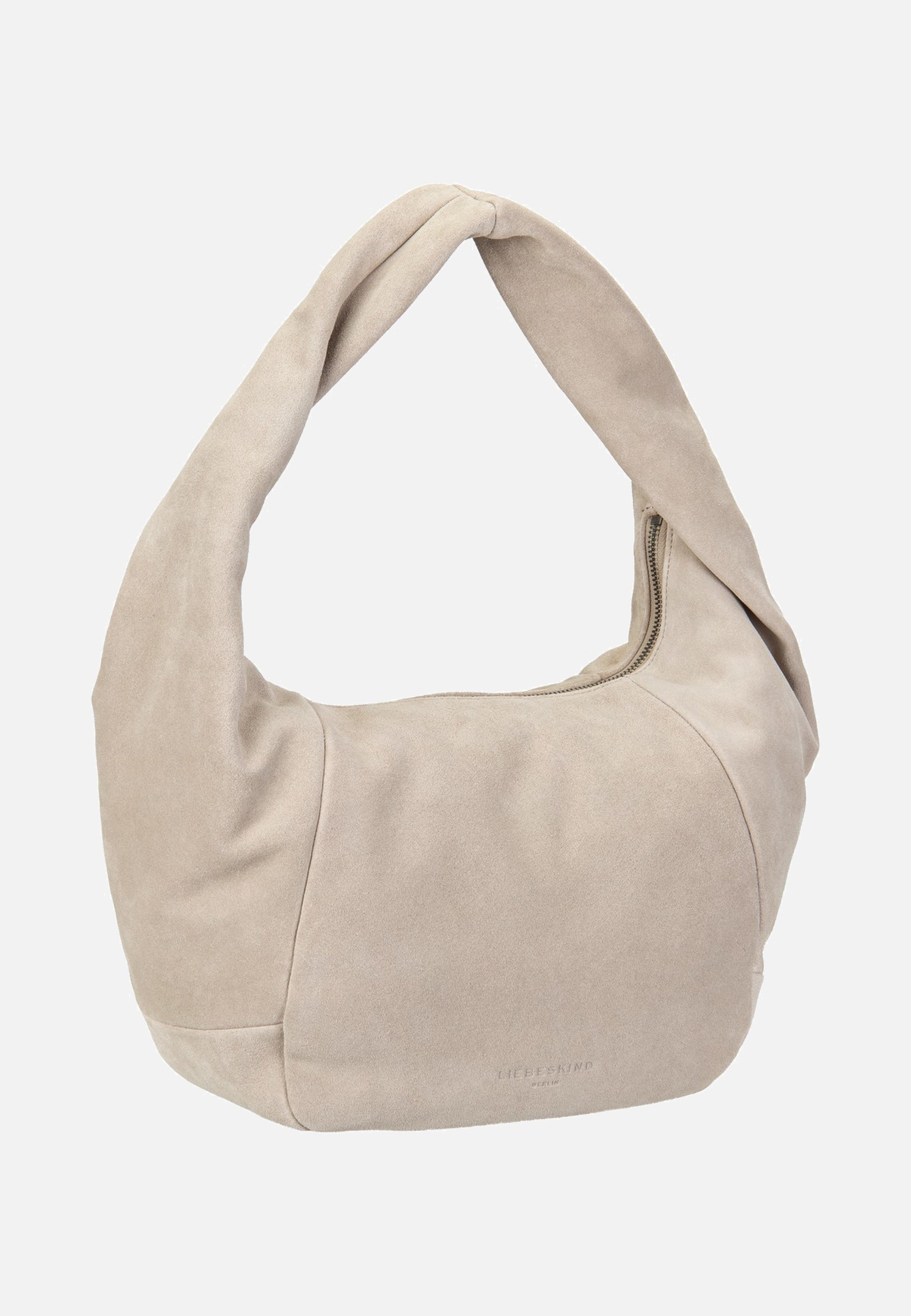 Liebeskind Berlin Farrah II Hobo M Hydro Suede Beige Hobo Bag