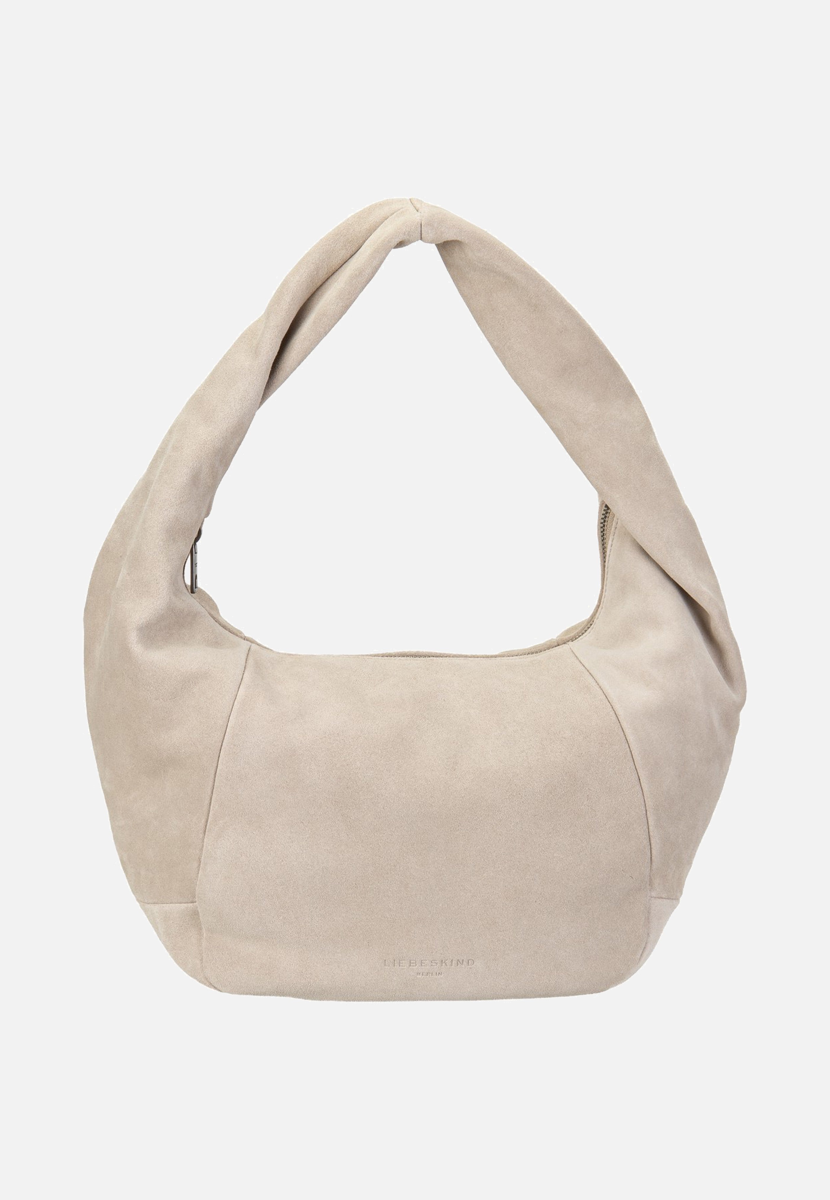 Liebeskind Berlin Farrah II Hobo M Hydro Suede Beige Hobo Bag