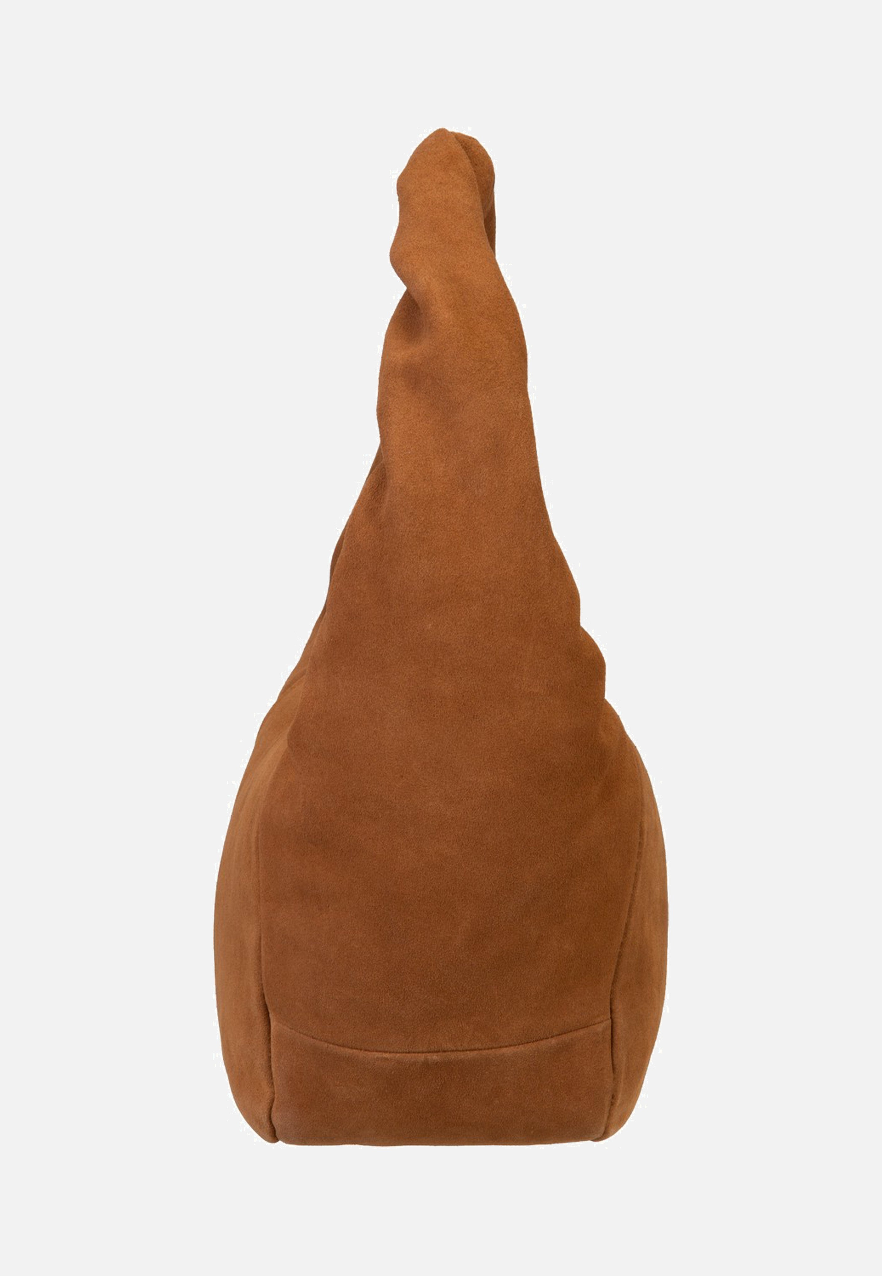 Liebeskind Berlin Farrah II Hobo M Hydro Suede Brown Hobo Bag