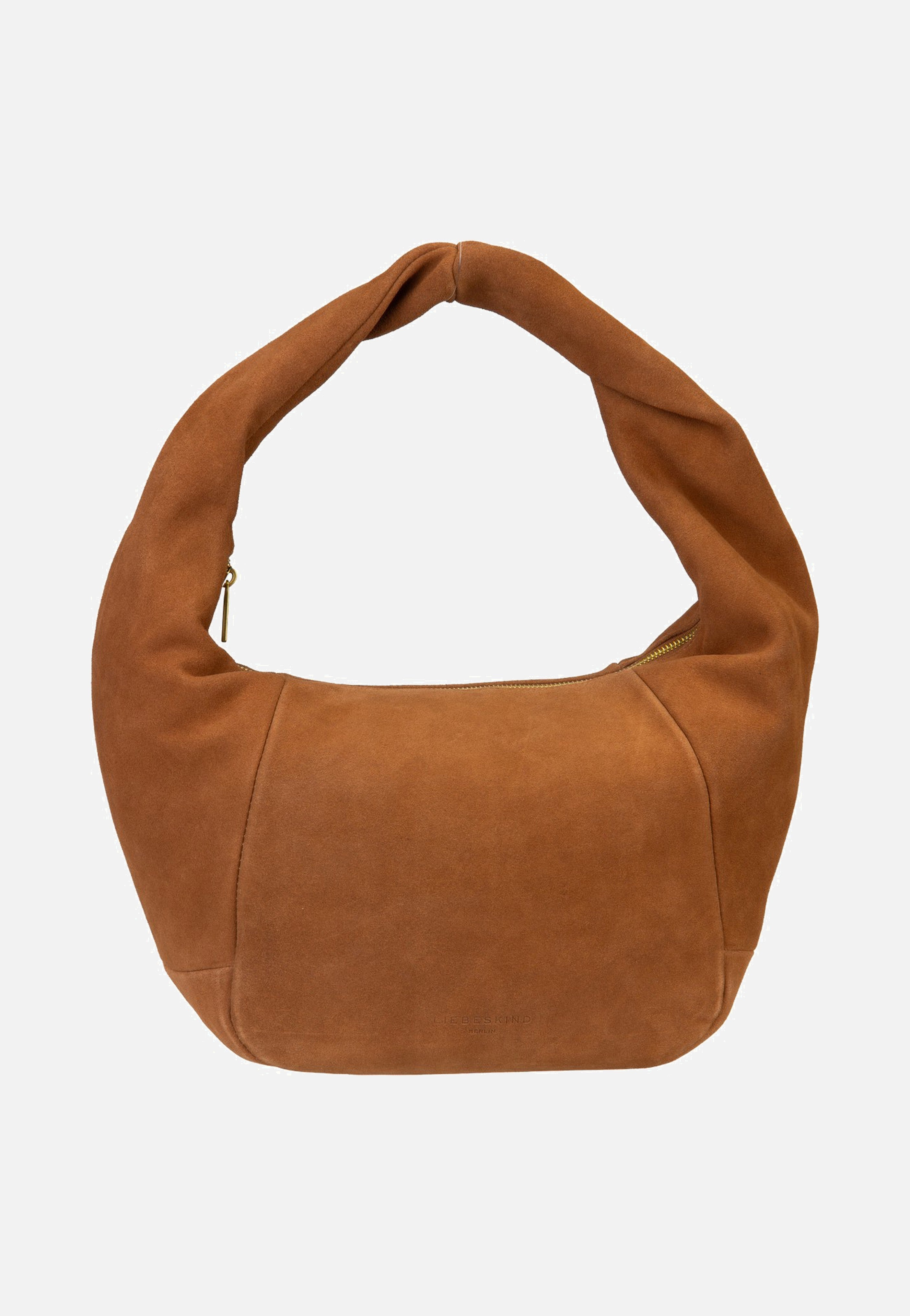 Liebeskind Berlin Farrah II Hobo M Hydro Suede Brown Hobo Bag