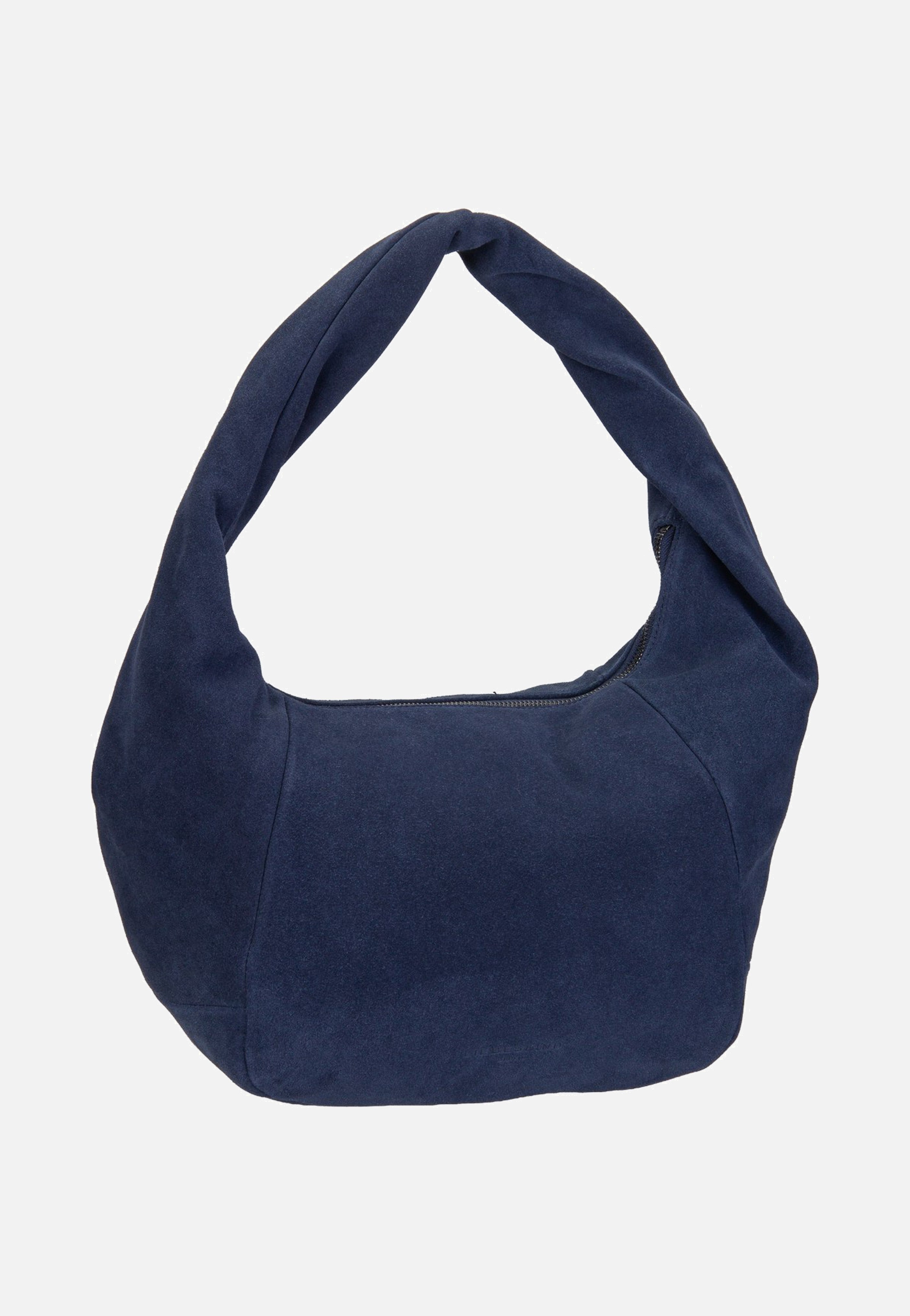 Liebeskind Berlin Farrah II Hobo M Hydro Suede Peacoat Hobo Bag