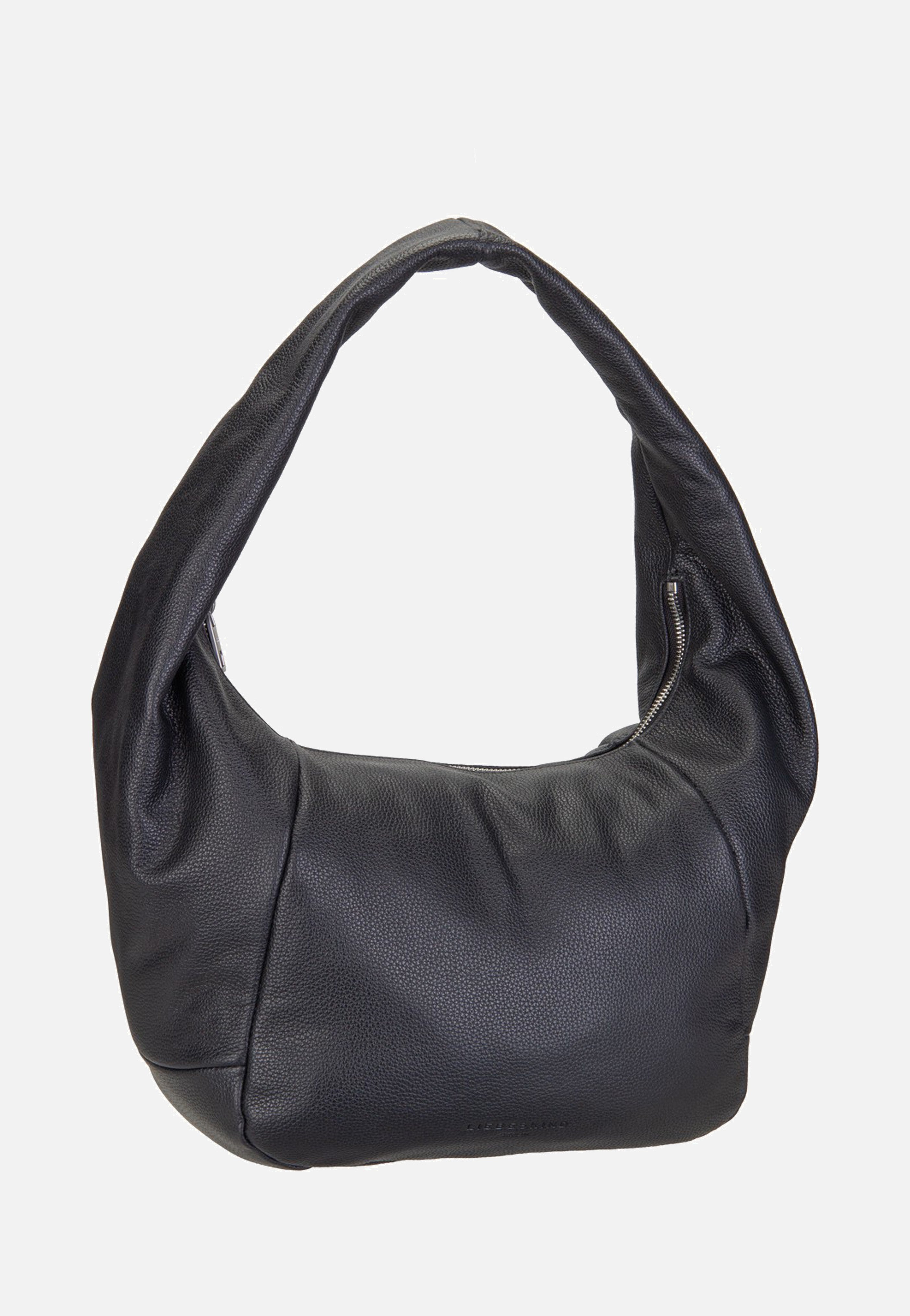 Liebeskind Berlin Farrah II Hobo M Small Pebble Black Hobo Bag