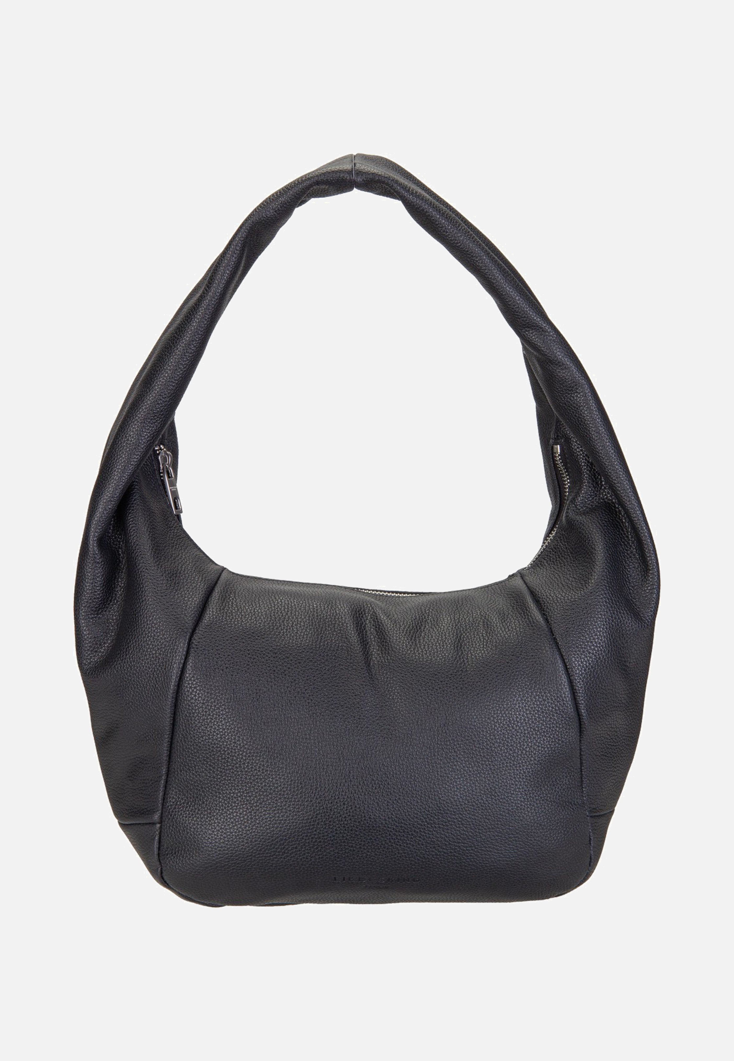 Liebeskind Berlin Farrah II Hobo M Small Pebble Black Hobo Bag
