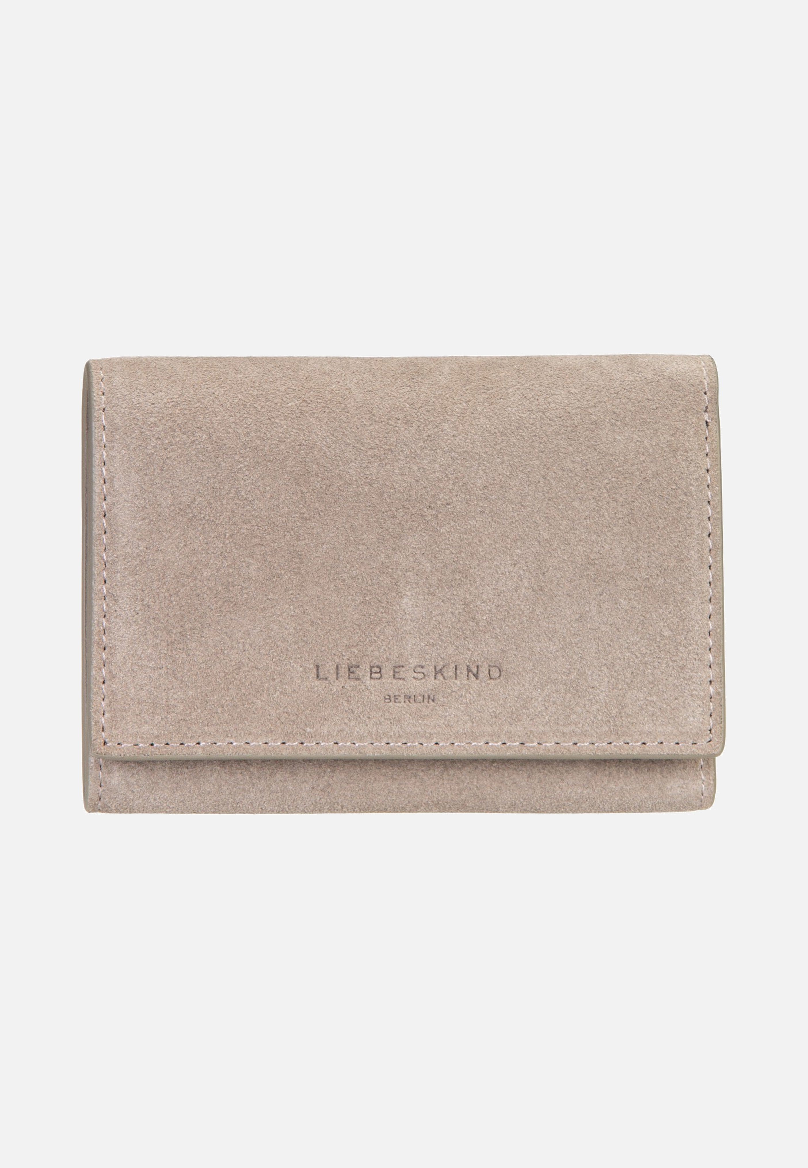 Liebeskind Berlin Farrah II Linn M Hydro Suede Neutral Grey Portemonnaie