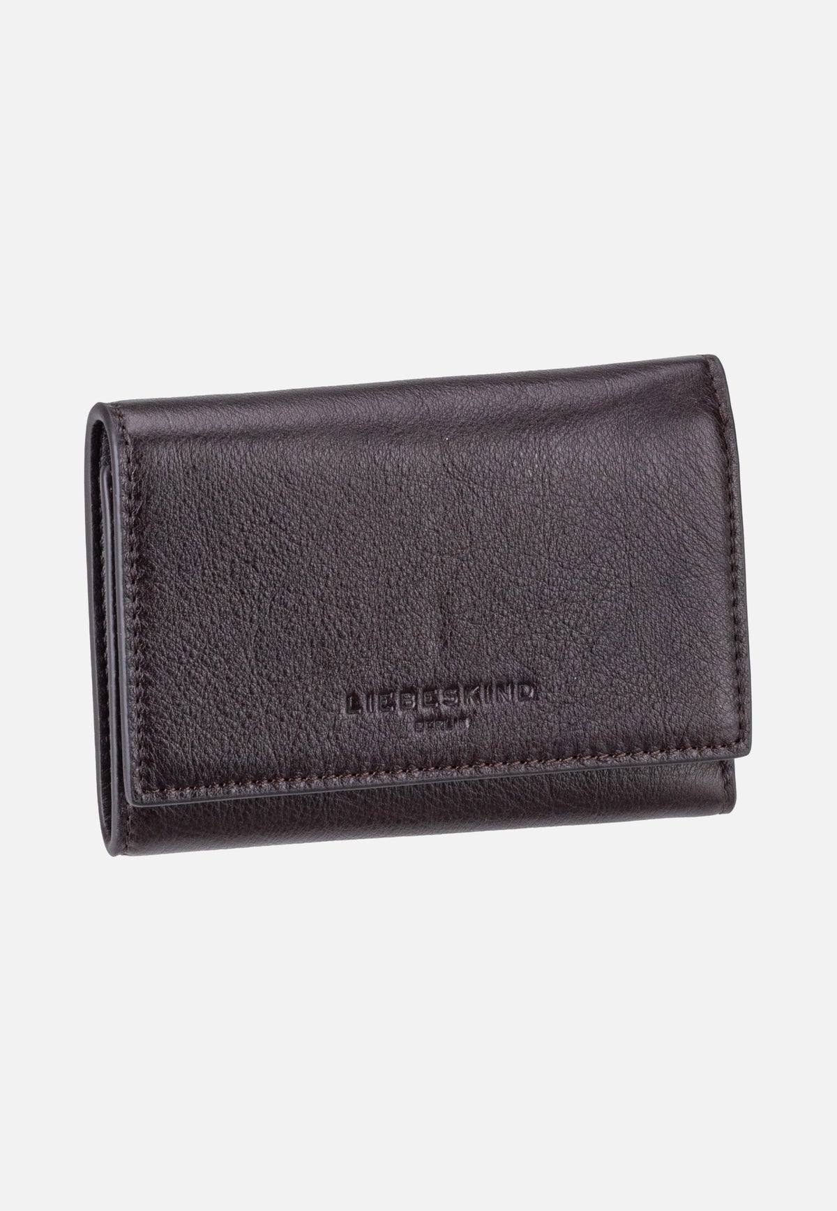 Liebeskind Berlin Farrah II Linn M YAK 3D Leather Deep Soil Portemonnaie