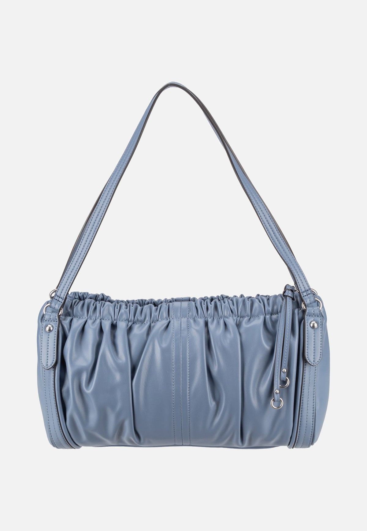 Liebeskind Berlin Faye M Vintage Goat Flower Blue Satchel