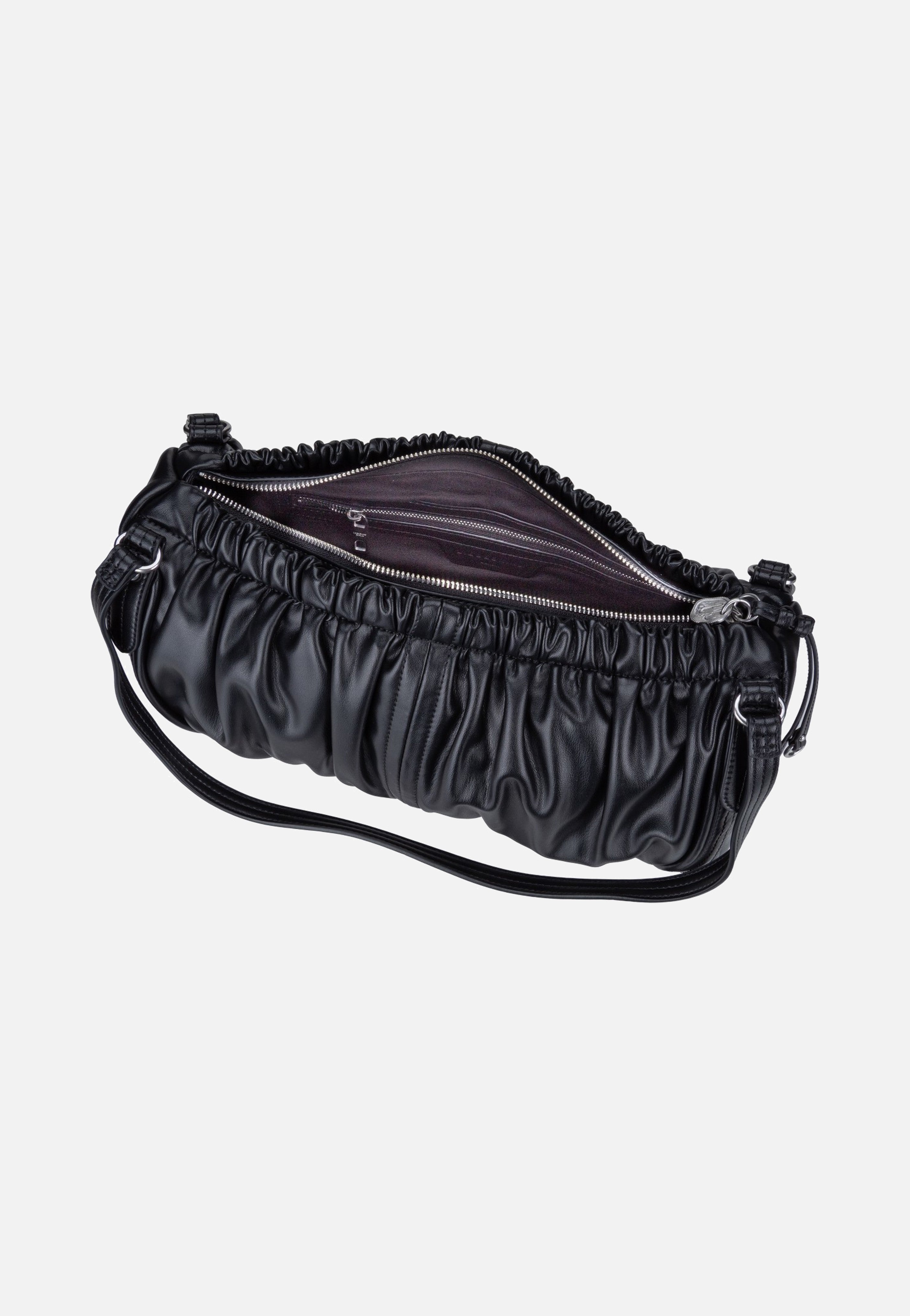 Liebeskind Berlin Faye Satchel M Vintage Goat Black Satchel
